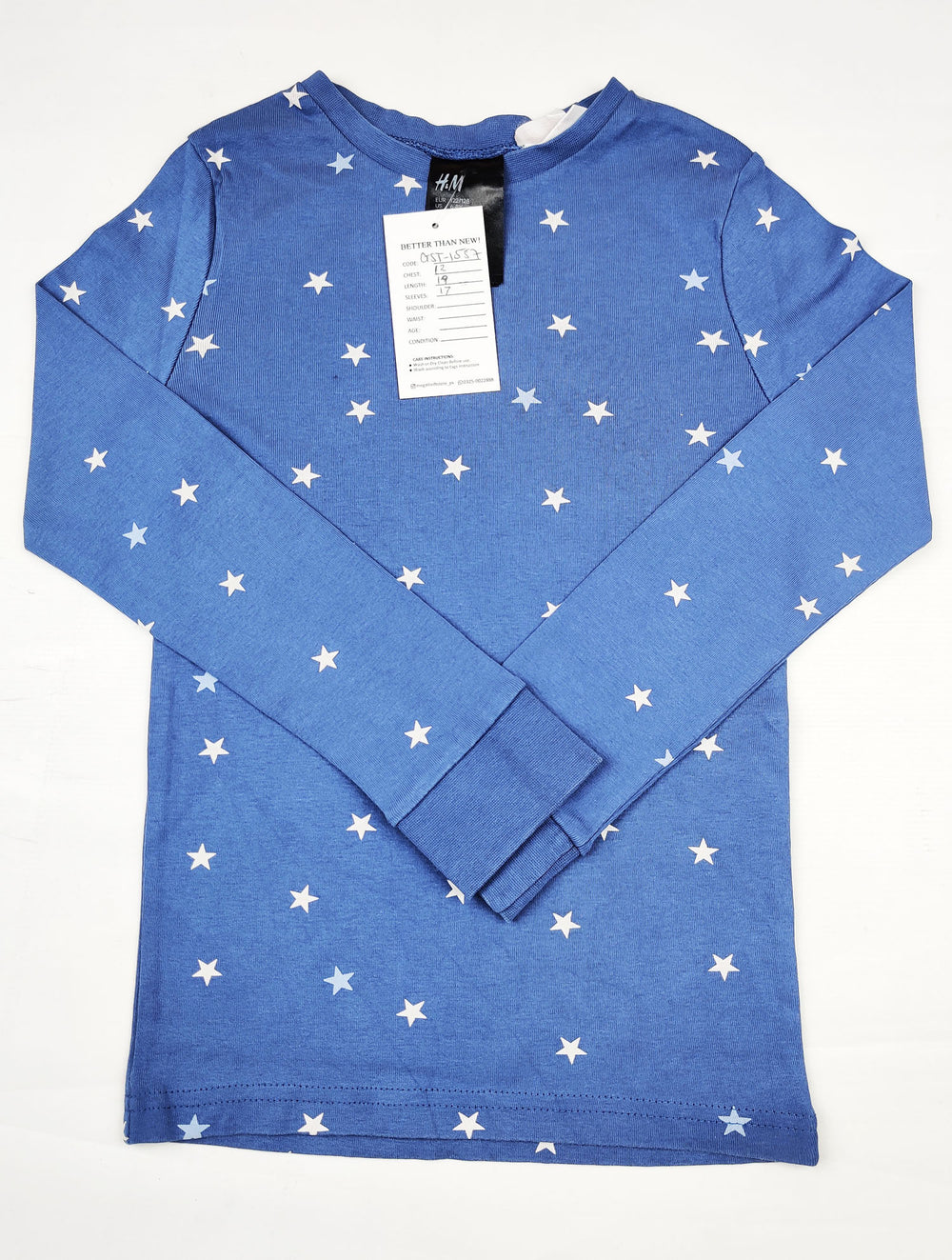 Buy online pre-used pre-loved 100% authentic & Original branded H&M (GST-1557) available in Pakistan. Top international brands avilable.