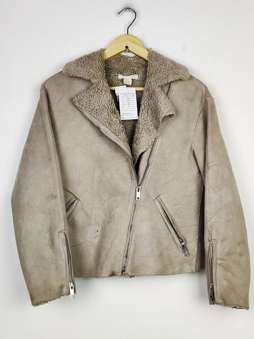 Buy online pre-used pre-loved 100% authentic & Original branded H&M (JKT-1329) available in Pakistan. Top international brands avilable.