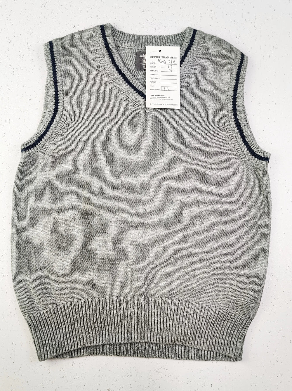 Buy online pre-used pre-loved 100% authentic & Original branded Label Of Graded Goods (KWB-1711) available in Pakistan. Top international brands avilable.