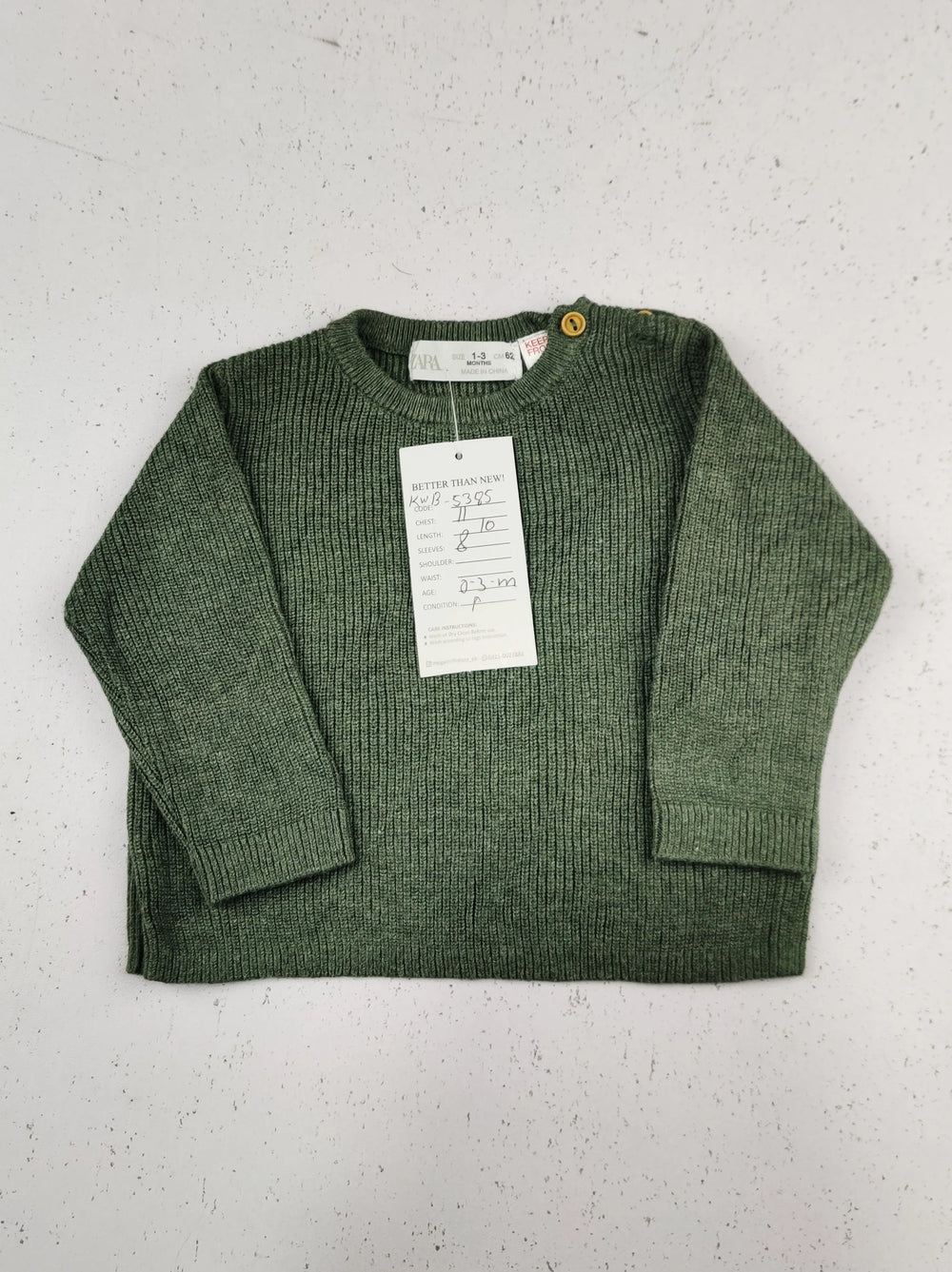 Buy online pre-used pre-loved 100% authentic & Original branded Zara (KWB-5385) available in Pakistan. Top international brands avilable.