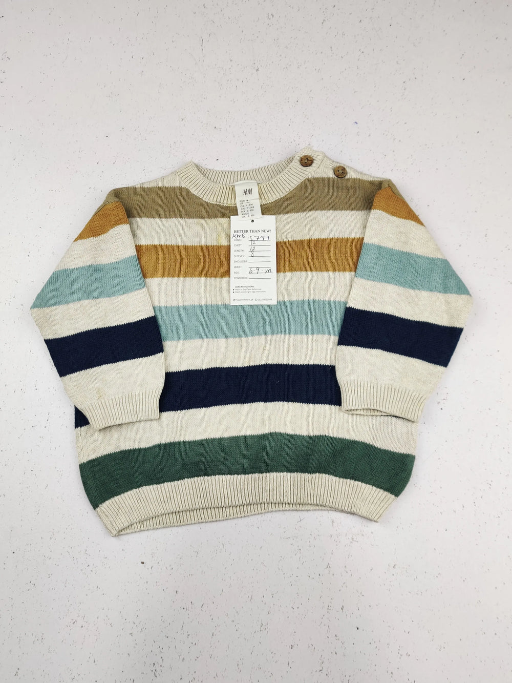 Buy online pre-used pre-loved 100% authentic & Original branded H&M (KWB-5797) available in Pakistan. Top international brands avilable.
