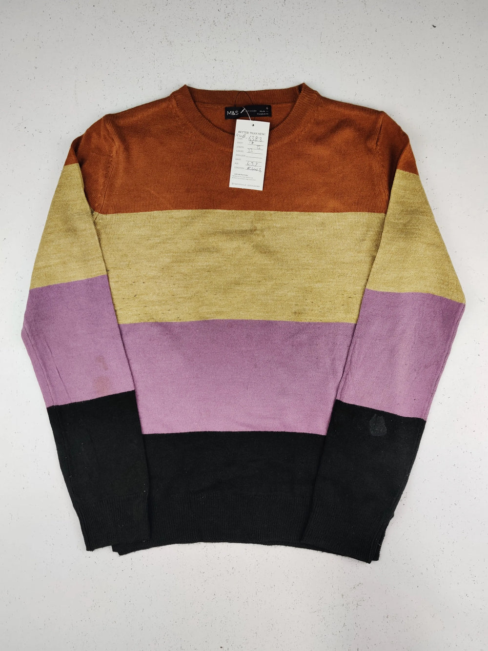 Buy online pre-used pre-loved 100% authentic & Original branded Marks & Spencer (KWB-6383) available in Pakistan. Top international brands avilable.