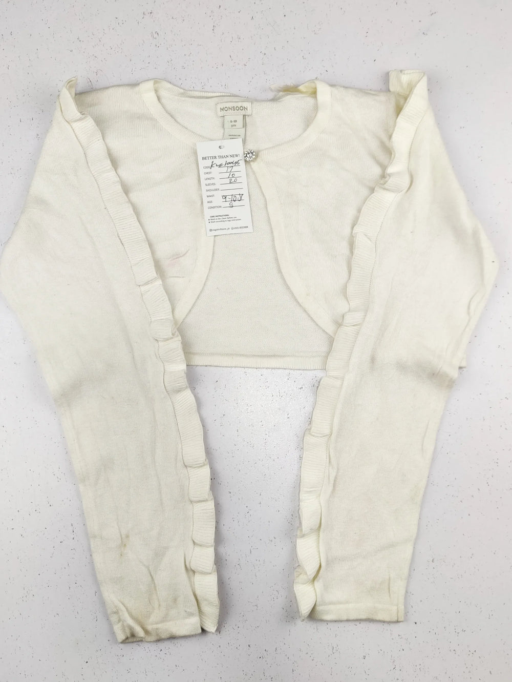 Buy online pre-used pre-loved 100% authentic & Original branded Monsoon (KWG-10045) available in Pakistan. Top international brands avilable.