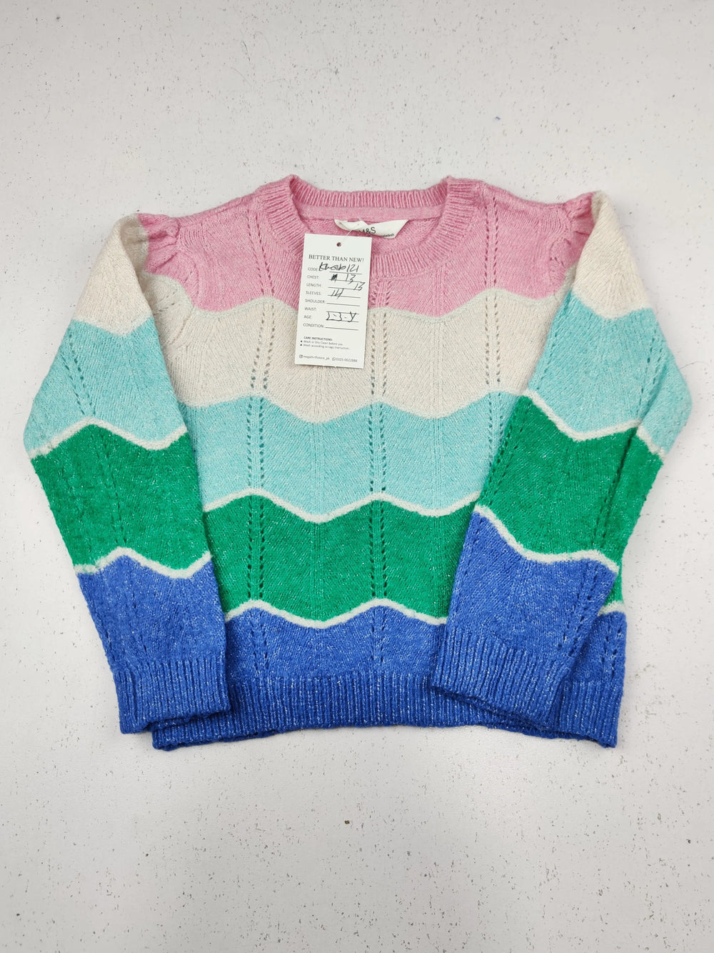 Buy online pre-used pre-loved 100% authentic & Original branded Marks & Spencer (KWG-10121) available in Pakistan. Top international brands avilable.