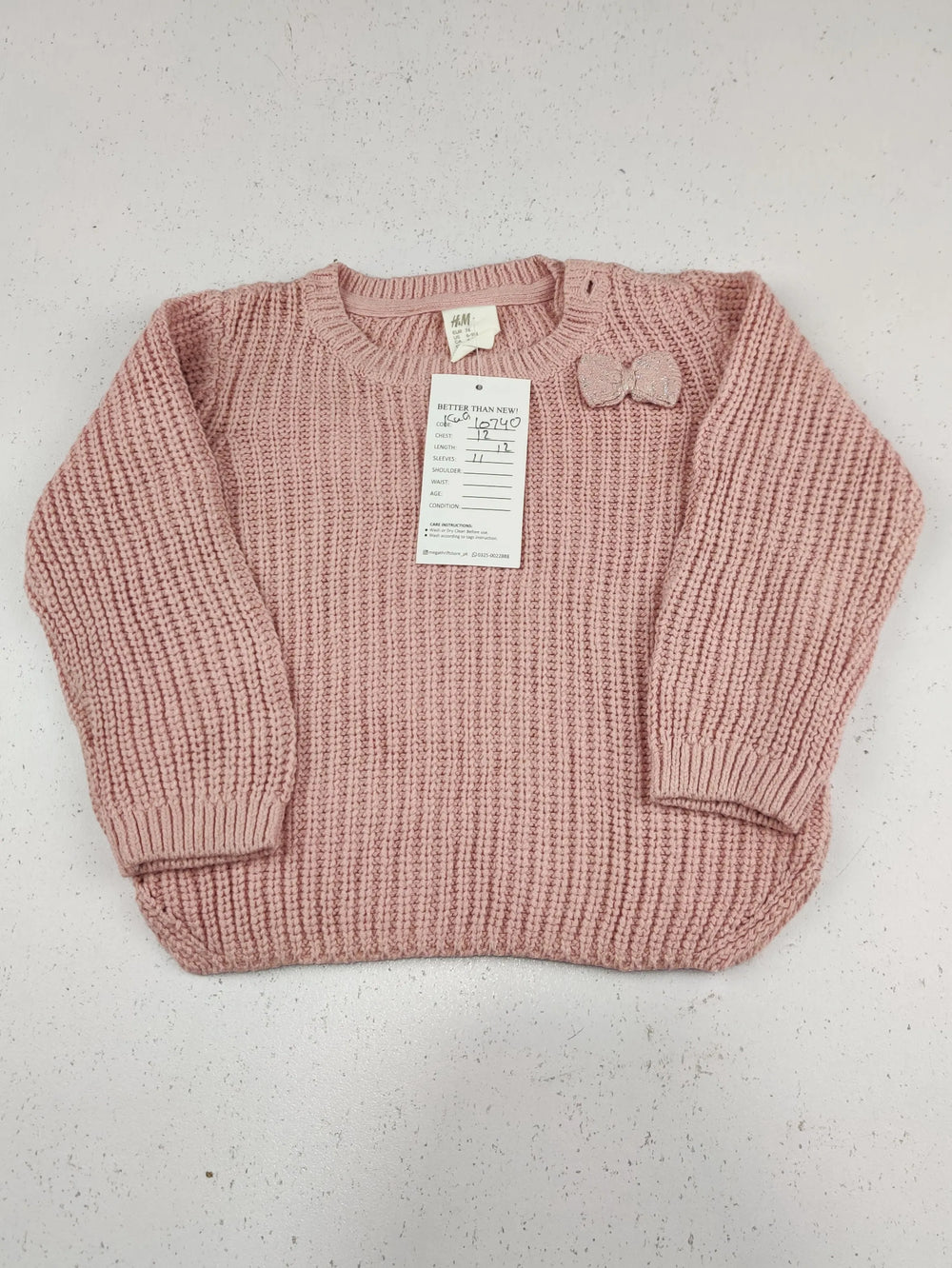 Buy online pre-used pre-loved 100% authentic & Original branded H&M (KWG-10740) available in Pakistan. Top international brands avilable.