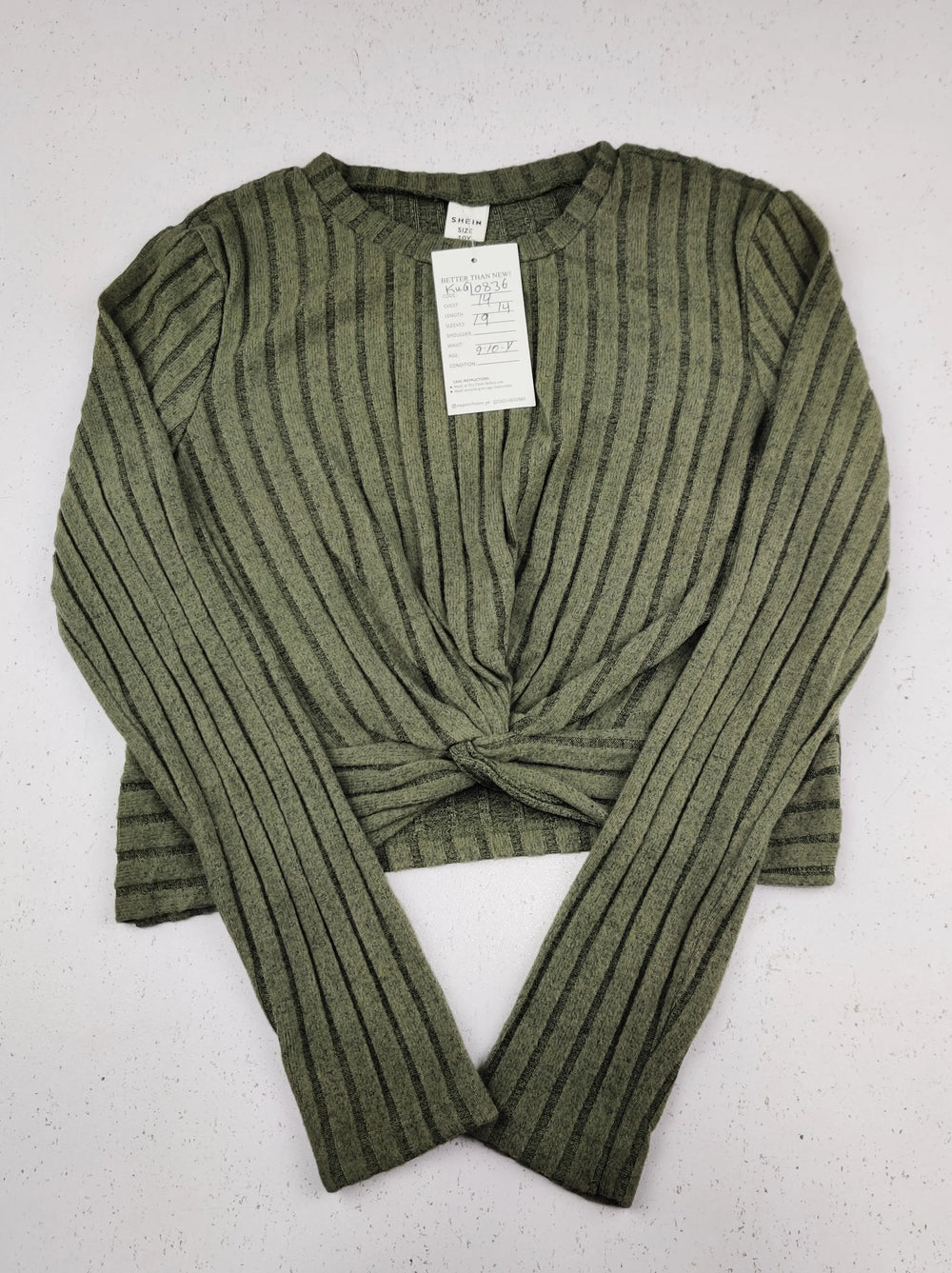 Buy online pre-used pre-loved 100% authentic & Original branded Shein (KWG-10836) available in Pakistan. Top international brands avilable.