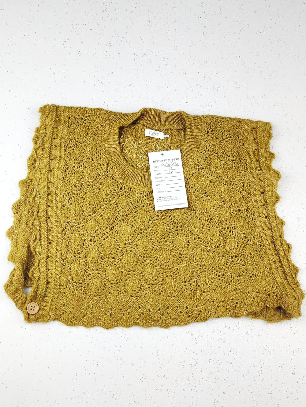 Buy online pre-used pre-loved 100% authentic & Original branded Next (KWG-5121) available in Pakistan. Top international brands avilable.