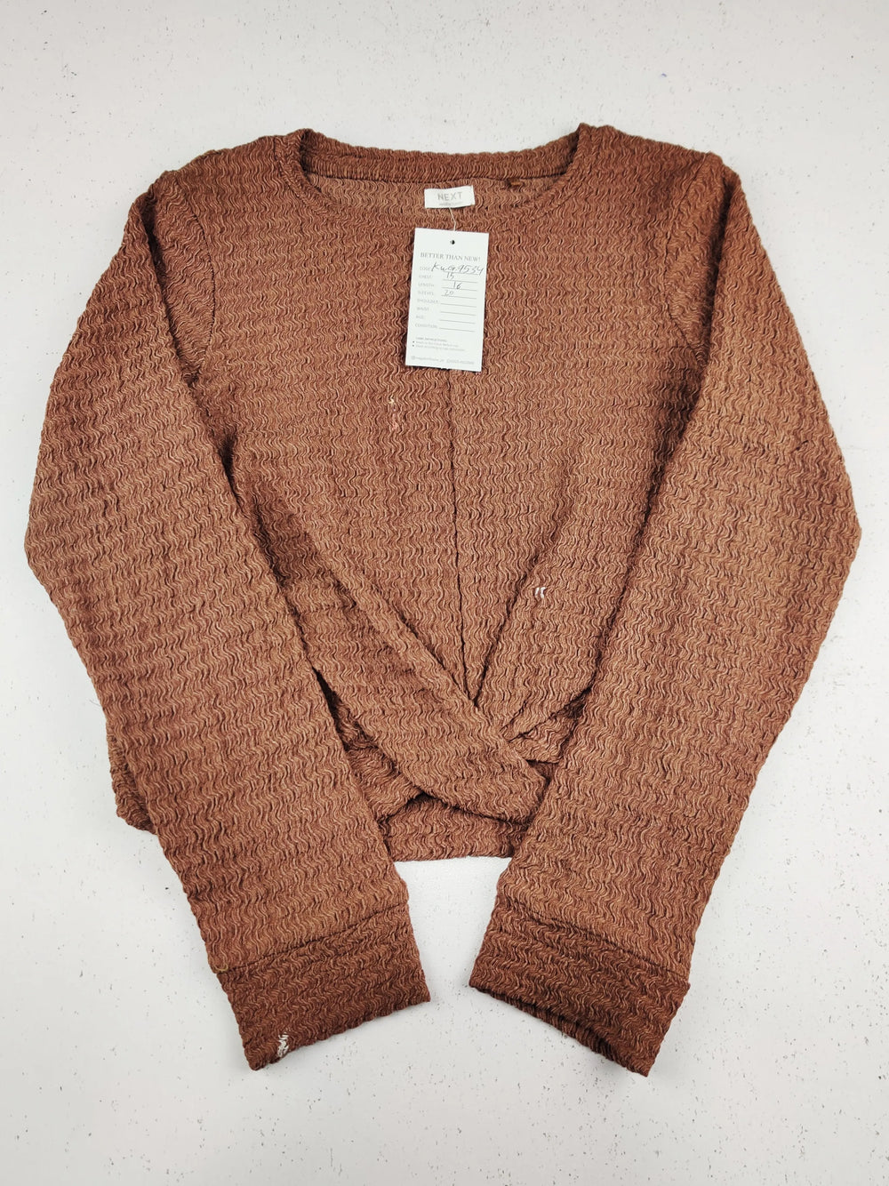 Buy online pre-used pre-loved 100% authentic & Original branded Next (KWG-9534) available in Pakistan. Top international brands avilable.