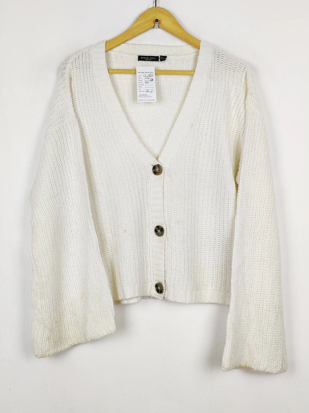 Buy online pre-used pre-loved 100% authentic & Original branded Brave Soul (LS-18551) available in Pakistan. Top international brands avilable.