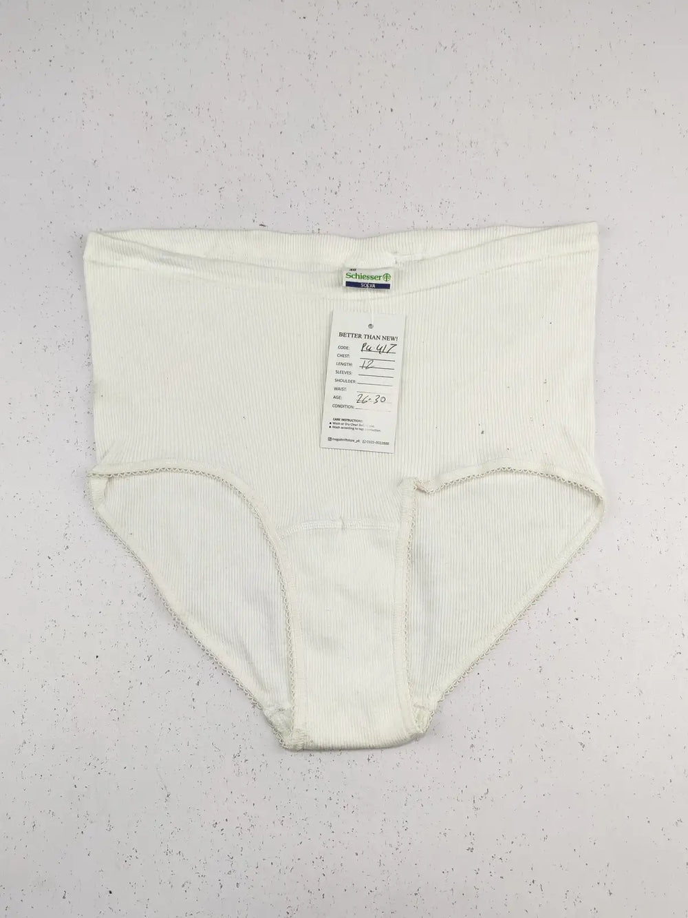 Buy online pre-used pre-loved 100% authentic & Original branded Schiesser (PU-417) available in Pakistan. Top international brands avilable.