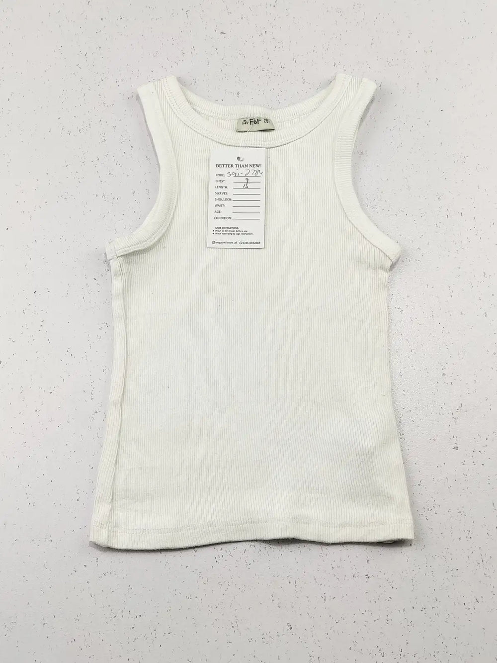 Buy online pre-used pre-loved 100% authentic & Original branded F&F (SGT-2784) available in Pakistan. Top international brands avilable.