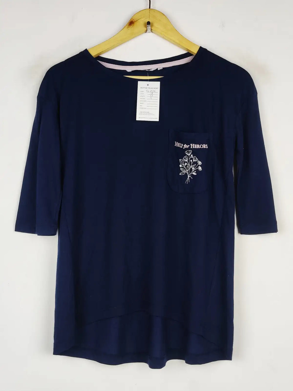 Buy online pre-used pre-loved 100% authentic & Original branded Help For Heroes (TS-2536) available in Pakistan. Top international brands avilable.