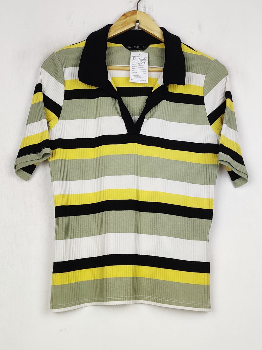 Buy online pre-used pre-loved 100% authentic & Original branded F&F (TS-5076) available in Pakistan. Top international brands avilable.