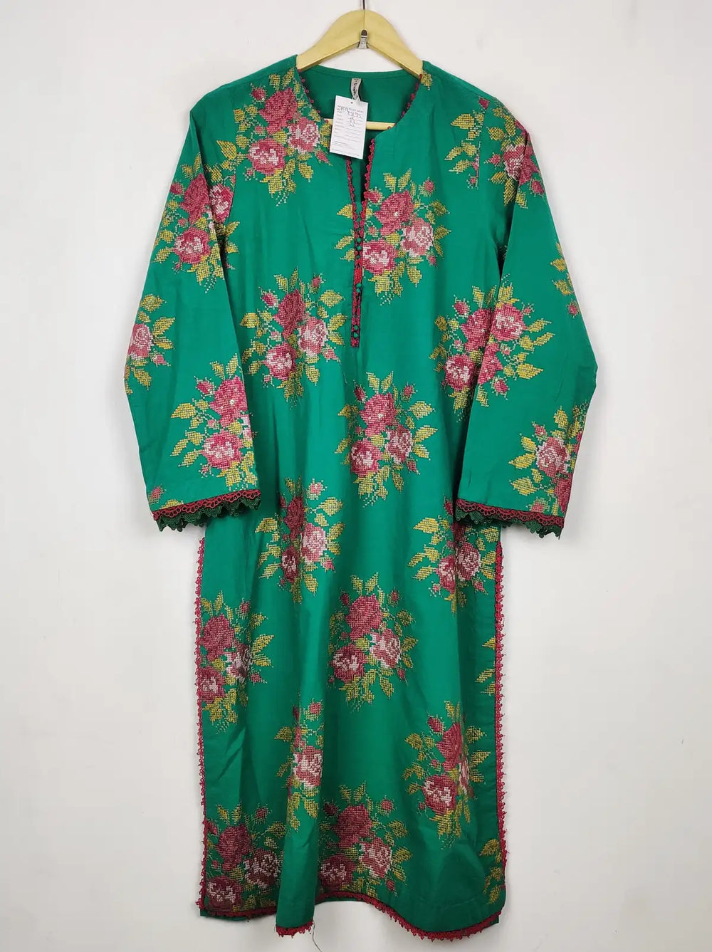 Buy online pre-used pre-loved 100% authentic & Original branded Ethnic (WBK-2875) available in Pakistan. Top international brands avilable.