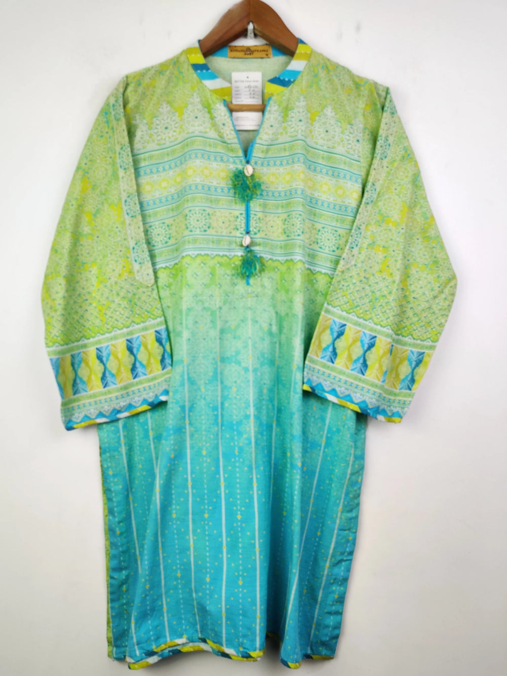 Buy online pre-used pre-loved 100% authentic & Original branded Bonanza Satrangi (WBK-290) available in Pakistan. Top international brands avilable.