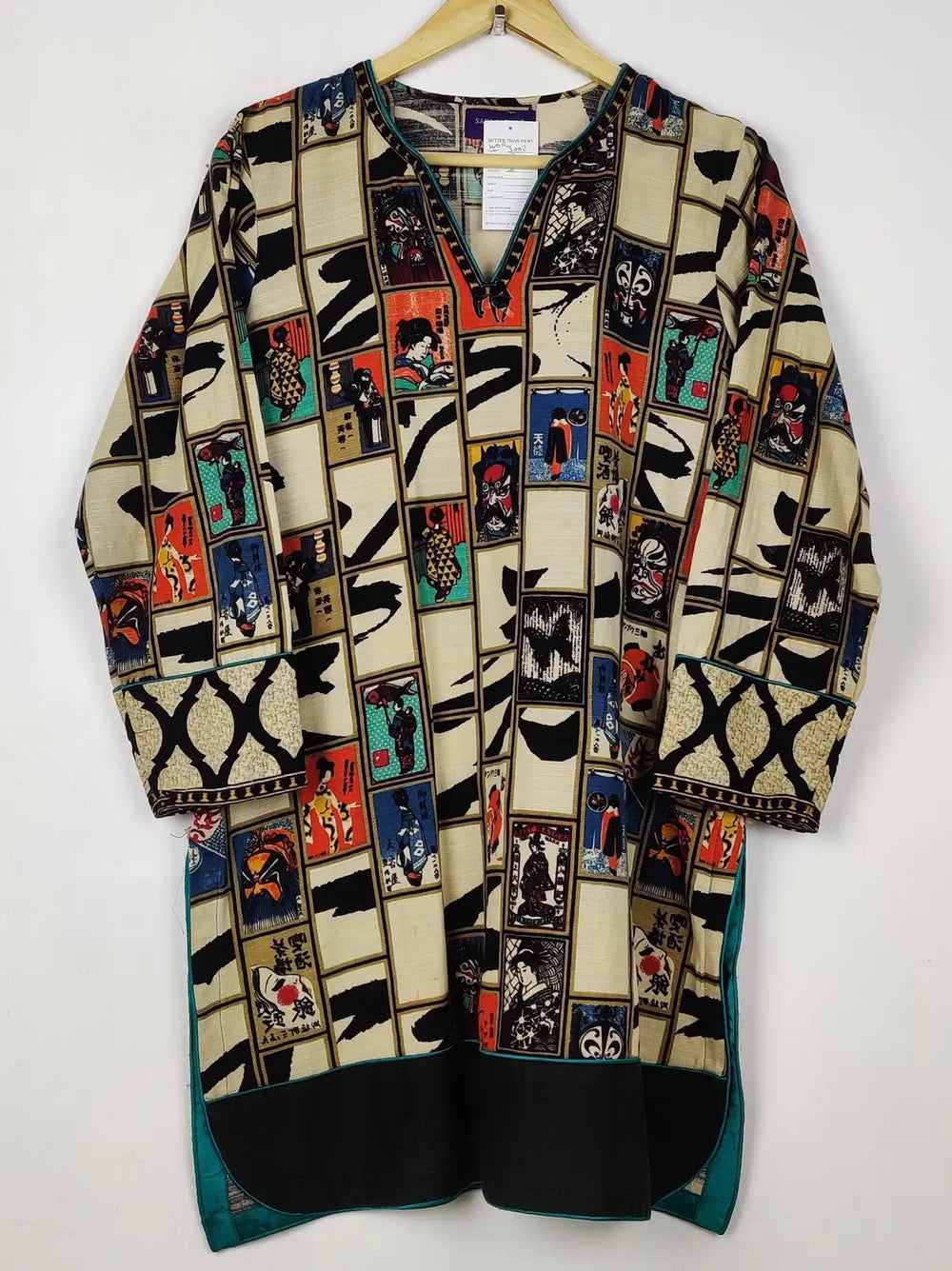 Buy online pre-used pre-loved 100% authentic & Original branded Sana Safinaz (WBK-3002) available in Pakistan. Top international brands avilable.