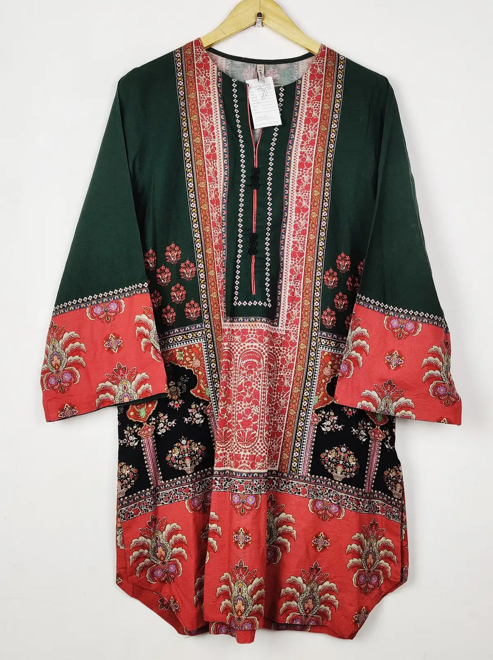 Buy online pre-used pre-loved 100% authentic & Original branded Ethnic (WBK-3072) available in Pakistan. Top international brands avilable.