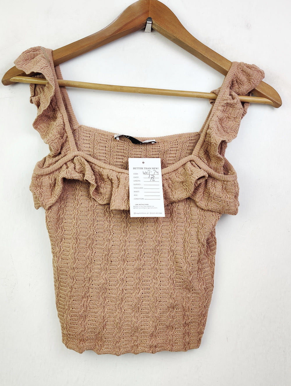 Buy online pre-used pre-loved 100% authentic & Original branded Zara (WCT-74) available in Pakistan. Top international brands avilable.