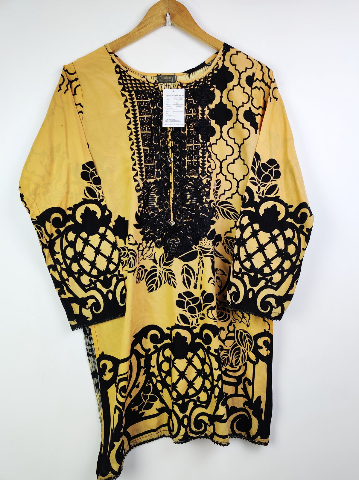 Buy online pre-used pre-loved 100% authentic & Original branded Creations (BK-1282) available in Pakistan. Top international brands avilable.