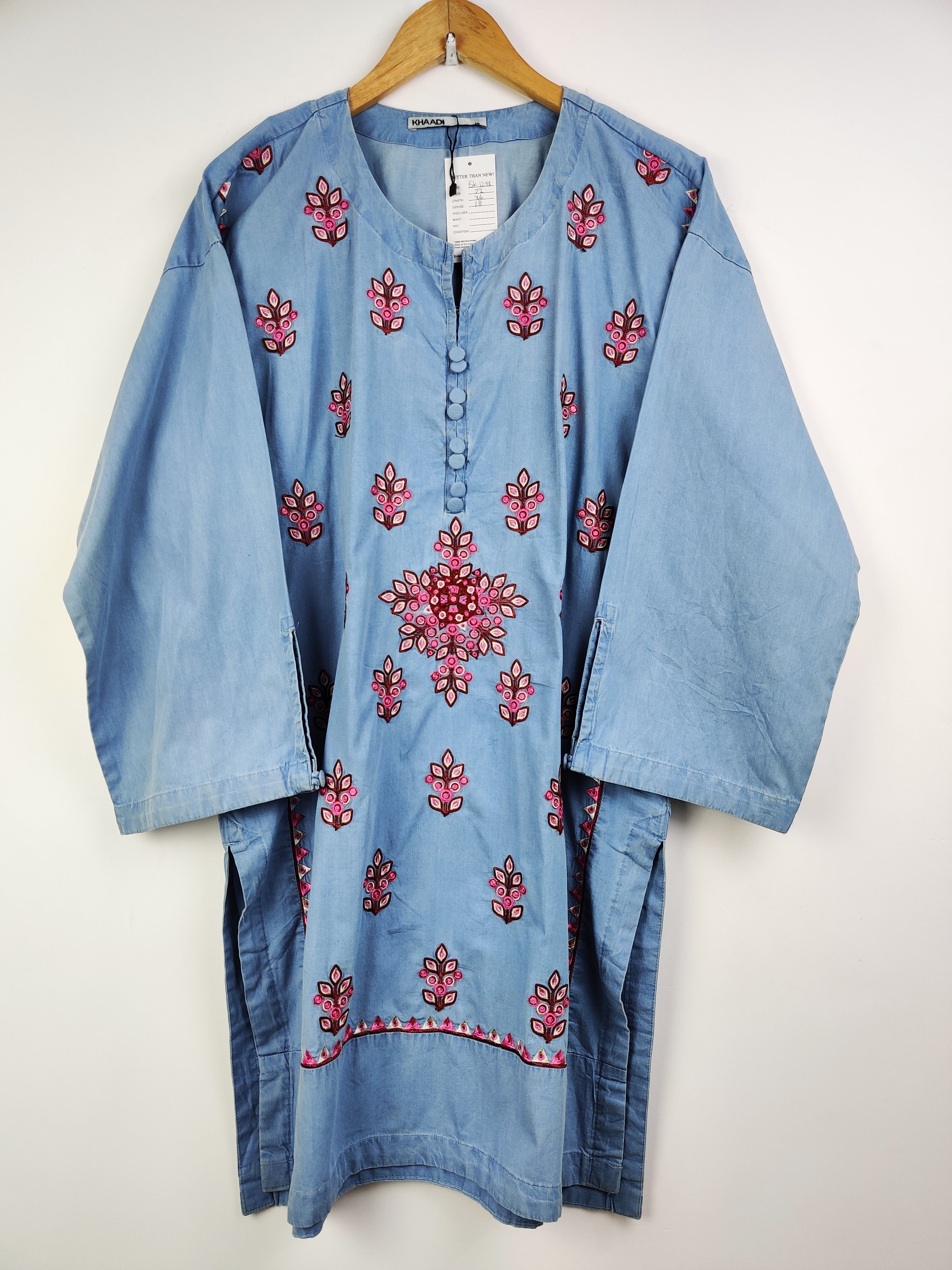 Buy online pre-used pre-loved 100% authentic & Original branded Khaadi (BK-1298) available in Pakistan. Top international brands avilable.
