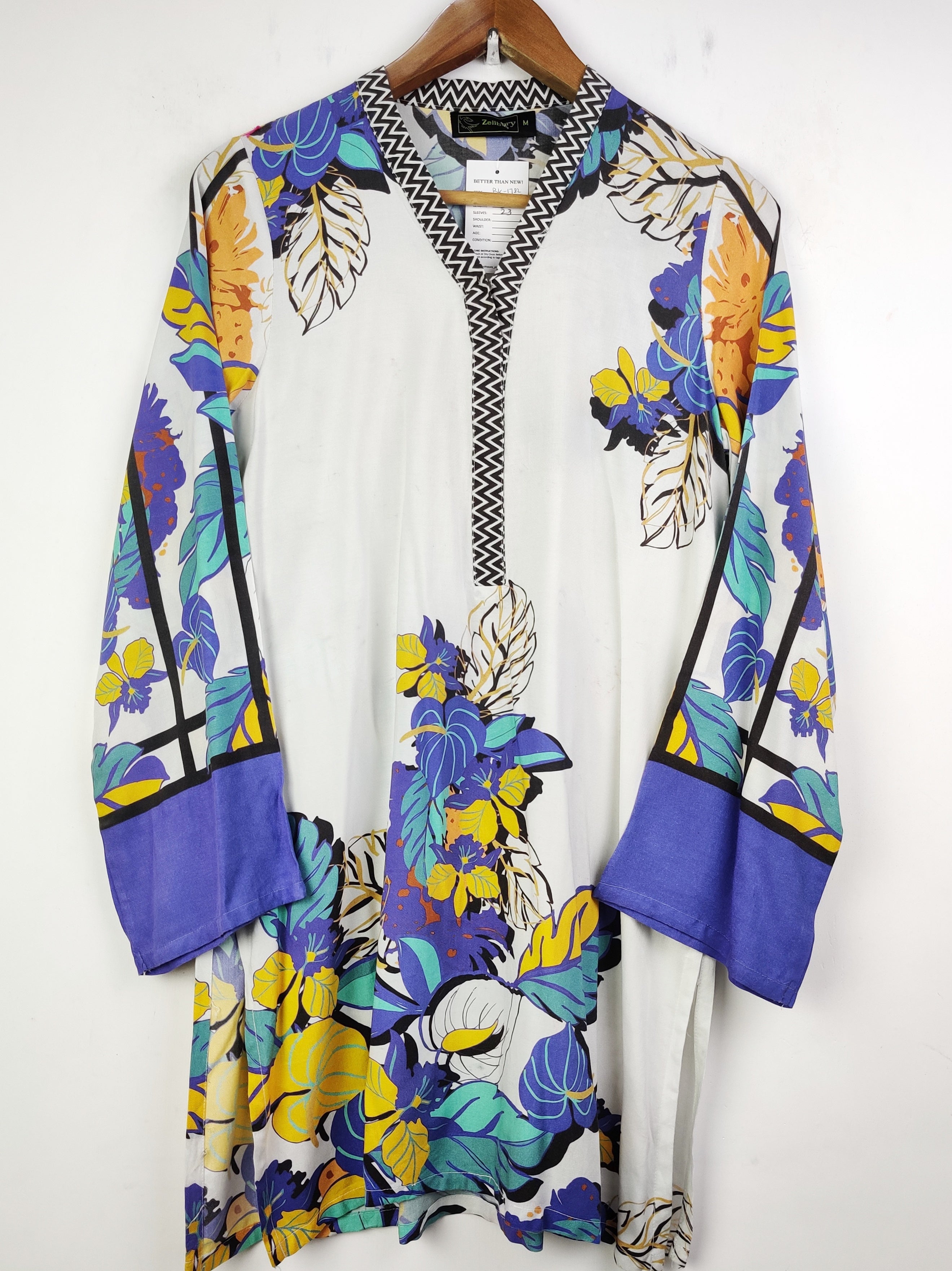 Buy online pre-used pre-loved 100% authentic & Original branded Zellbury (BK-1782) available in Pakistan. Top international brands avilable.