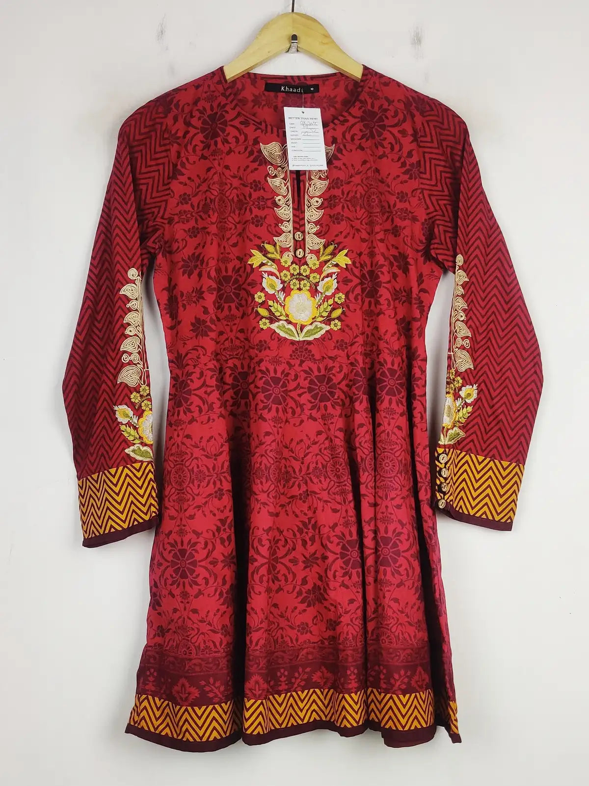 Buy online pre-used pre-loved 100% authentic & Original branded Khaadi (BK-3035) available in Pakistan. Top international brands avilable.