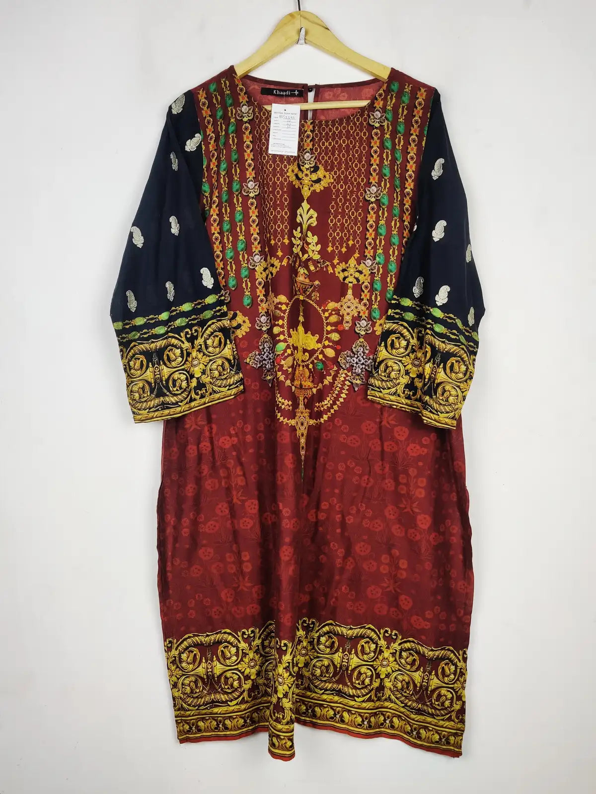 Buy online pre-used pre-loved 100% authentic & Original branded Khaadi (BK-3392) available in Pakistan. Top international brands avilable.