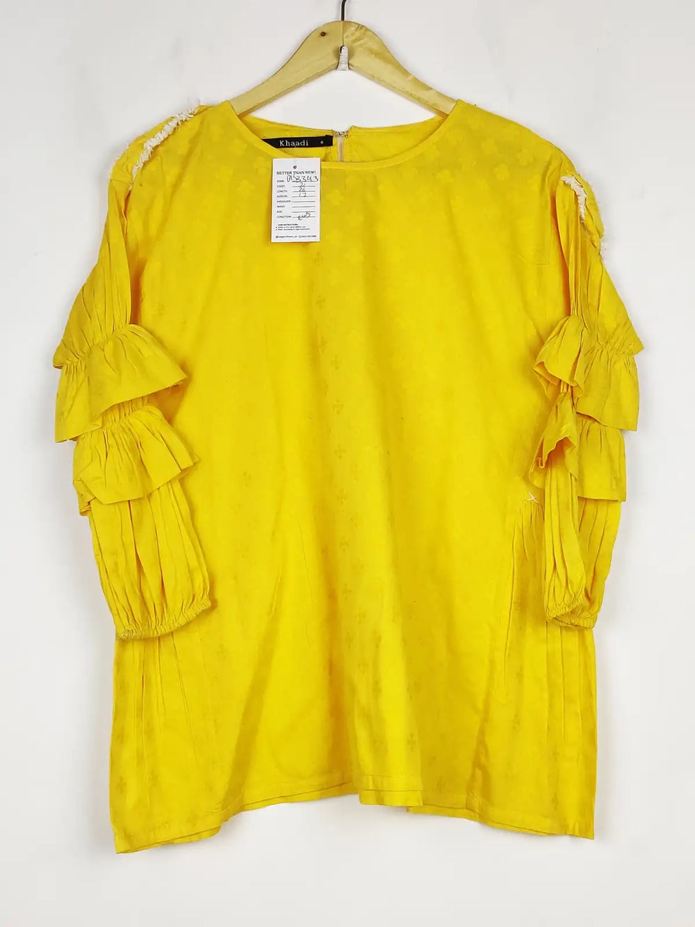 Buy online pre-used pre-loved 100% authentic & Original branded Khaadi (BK-3393) available in Pakistan. Top international brands avilable.
