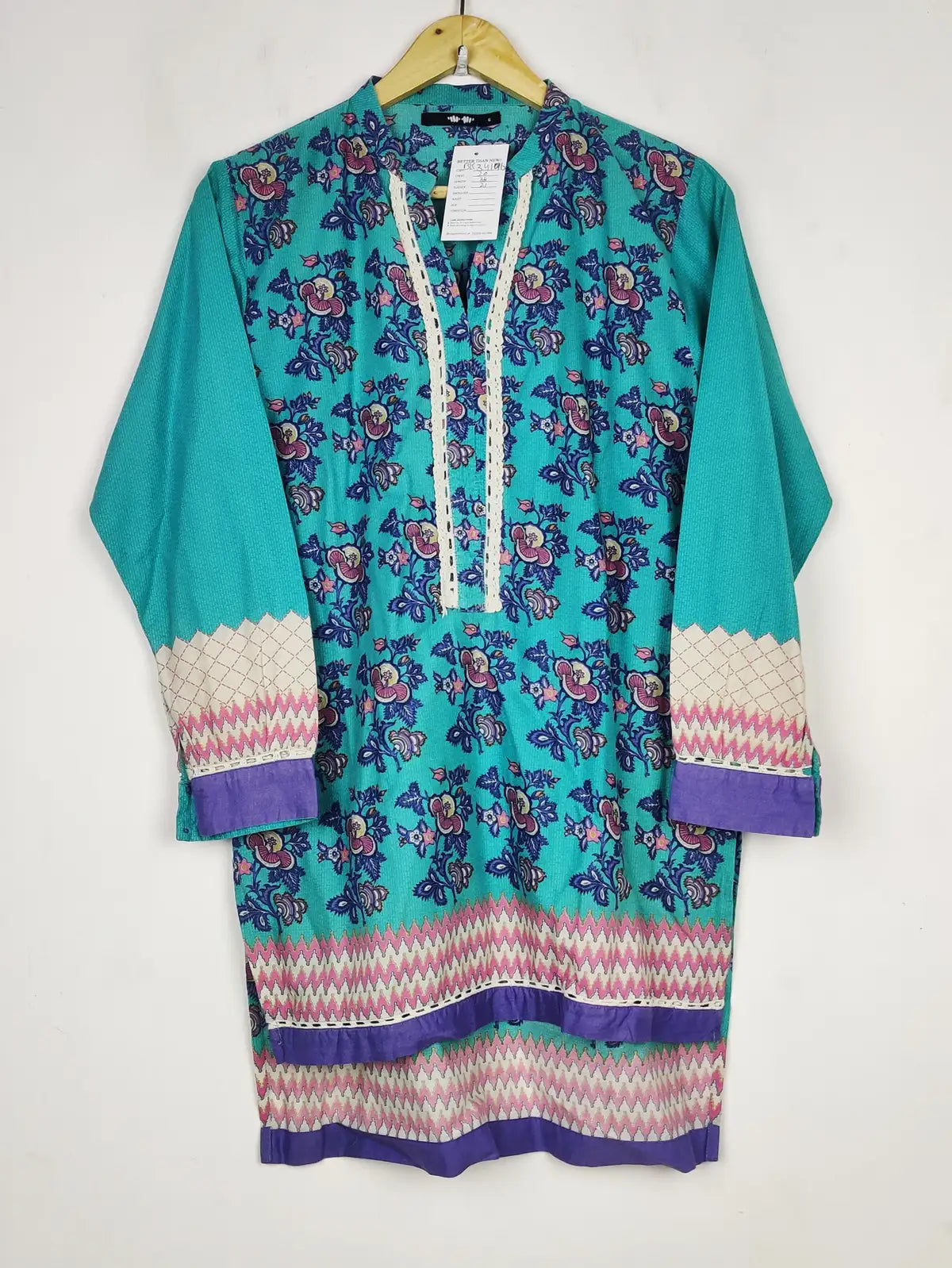 Buy online pre-used pre-loved 100% authentic & Original branded Khaadi (BK-3416) available in Pakistan. Top international brands avilable.