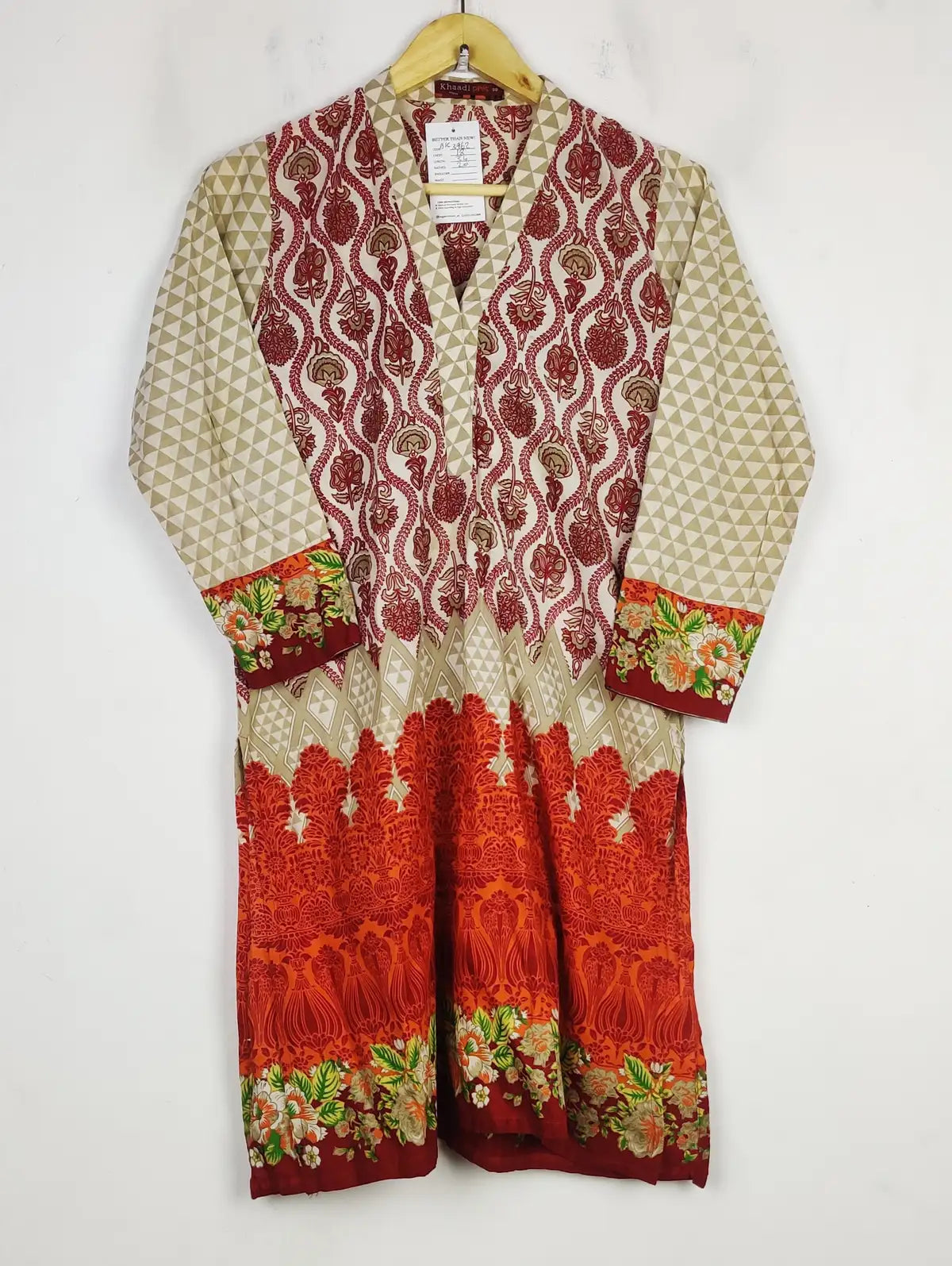 Buy online pre-used pre-loved 100% authentic & Original branded Khaadi (BK-3962) available in Pakistan. Top international brands avilable.