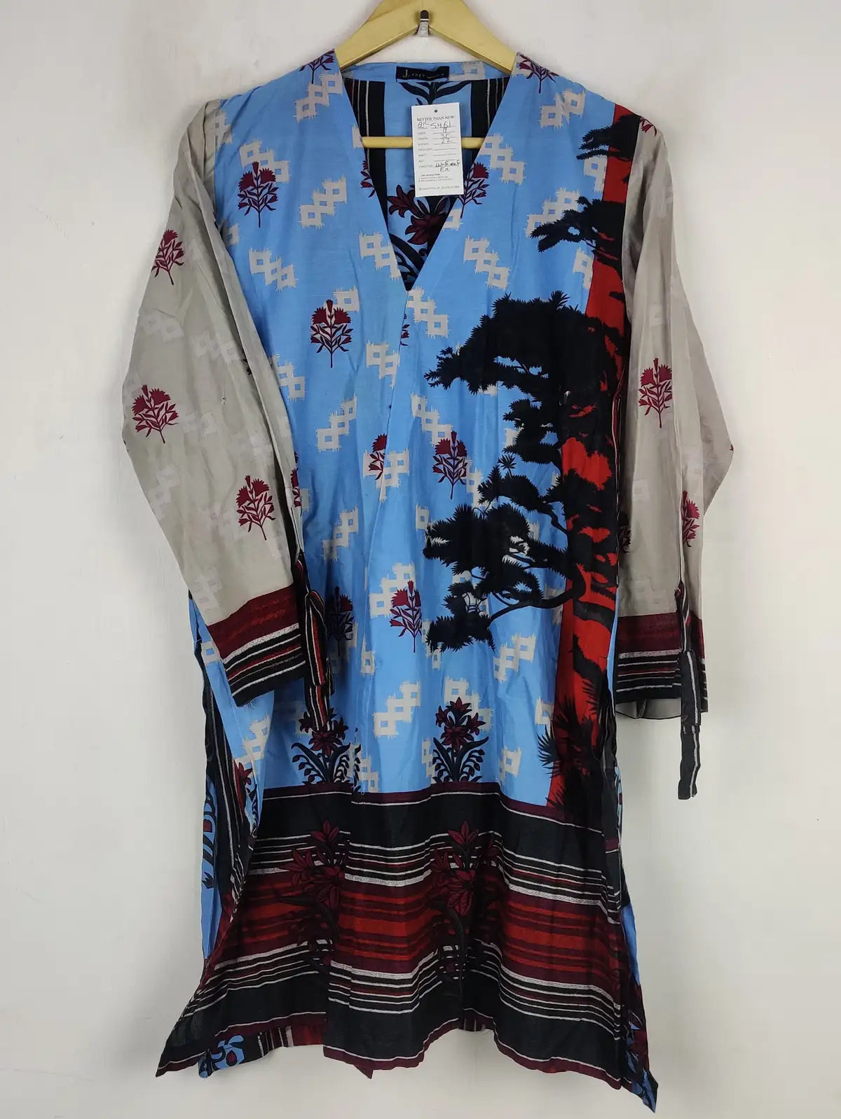 Buy online pre-used pre-loved 100% authentic & Original branded J. Pret (BK-5461) available in Pakistan. Top international brands avilable.