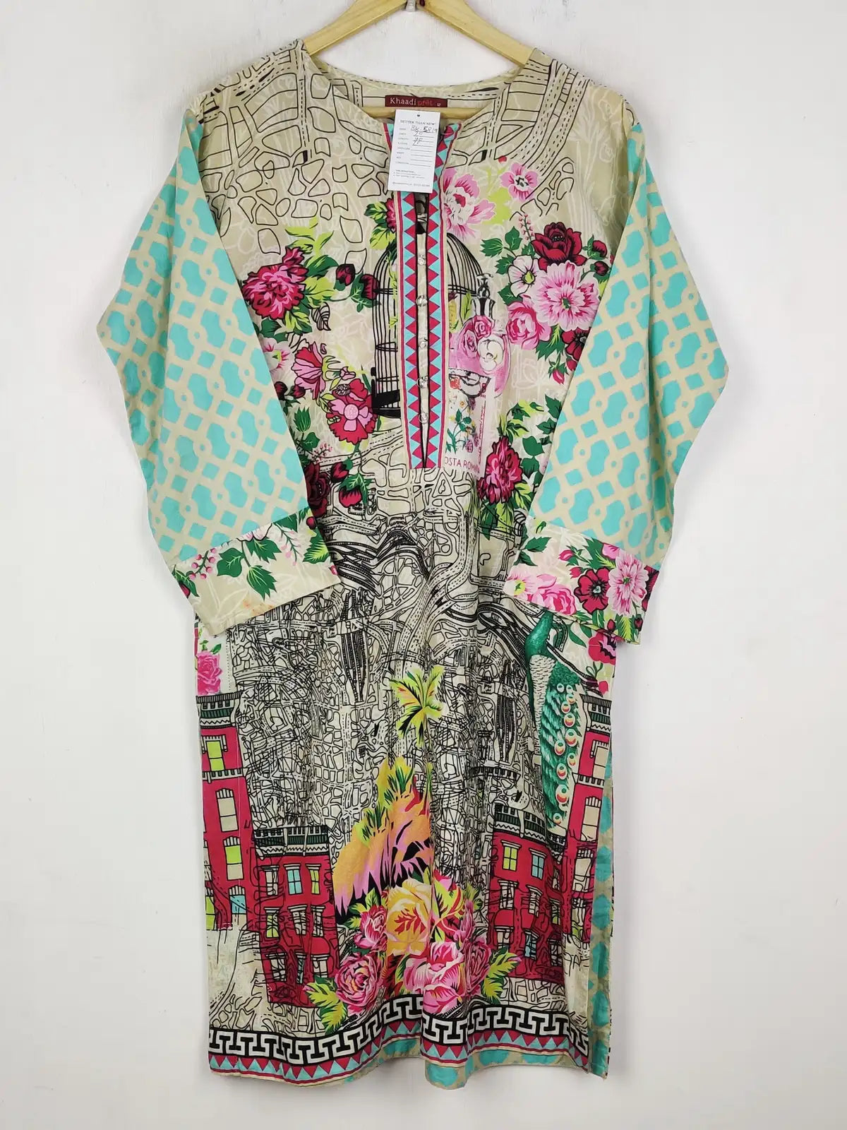 Buy online pre-used pre-loved 100% authentic & Original branded Khaadi (BK-5819) available in Pakistan. Top international brands avilable.