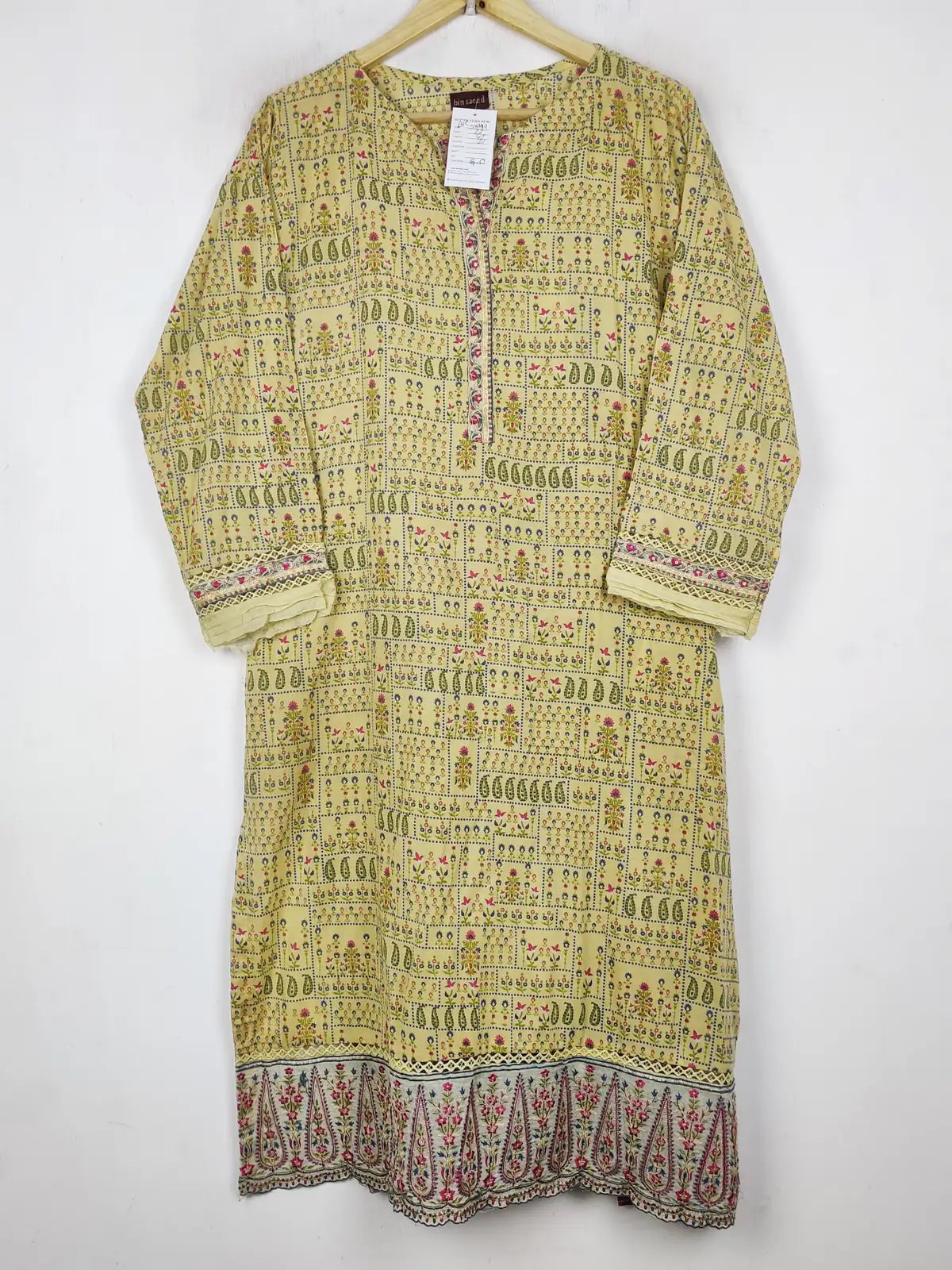 Buy online pre-used pre-loved 100% authentic & Original branded Bin Saeed (BK-5849) available in Pakistan. Top international brands avilable.