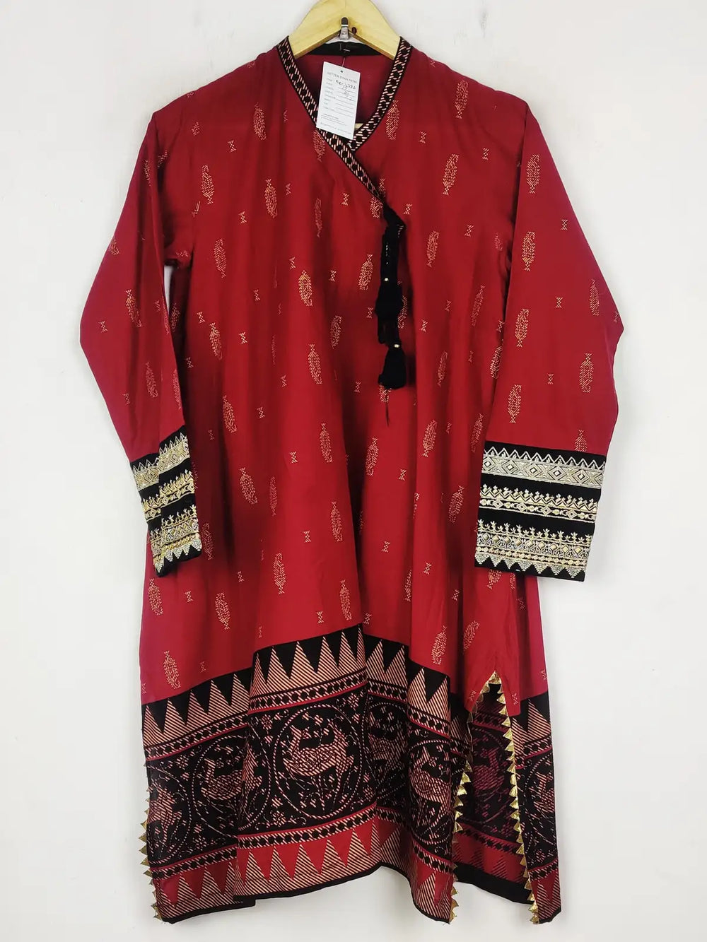Buy online pre-used pre-loved 100% authentic & Original branded J. Pret (BK-5996) available in Pakistan. Top international brands avilable.