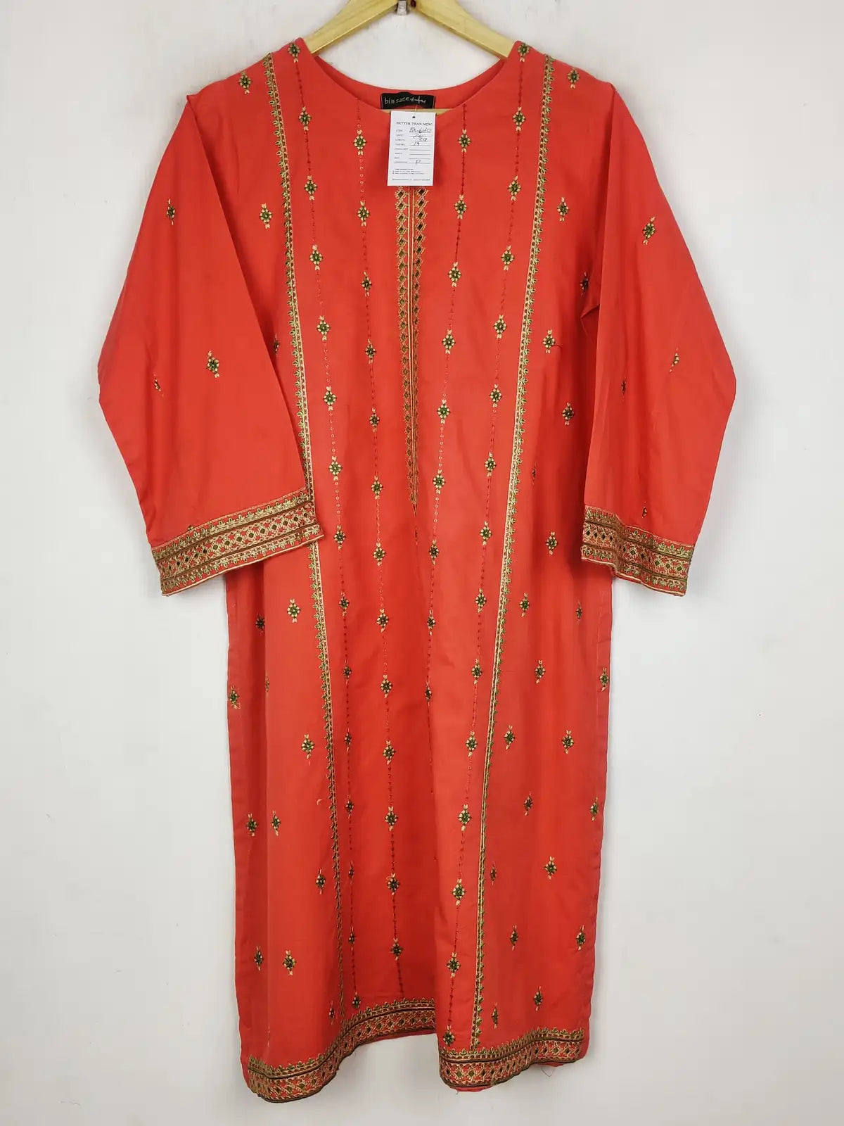 Buy online pre-used pre-loved 100% authentic & Original branded Bin Saeed (BK-6010) available in Pakistan. Top international brands avilable.