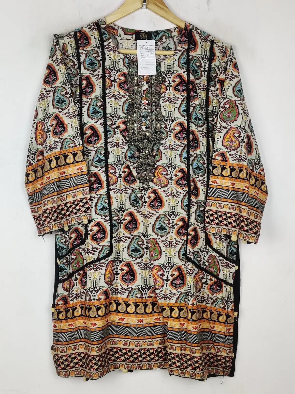 Buy online pre-used pre-loved 100% authentic & Original branded Zara (BK-6320) available in Pakistan. Top international brands avilable.