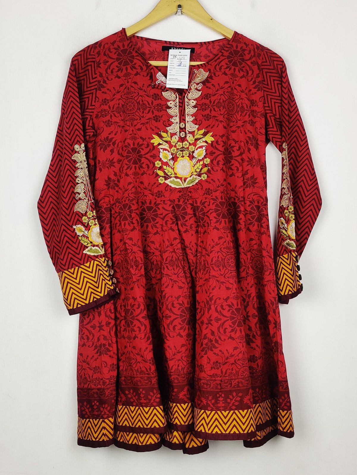 Buy online pre-used pre-loved 100% authentic & Original branded Khaadi (BK-6519) available in Pakistan. Top international brands avilable.