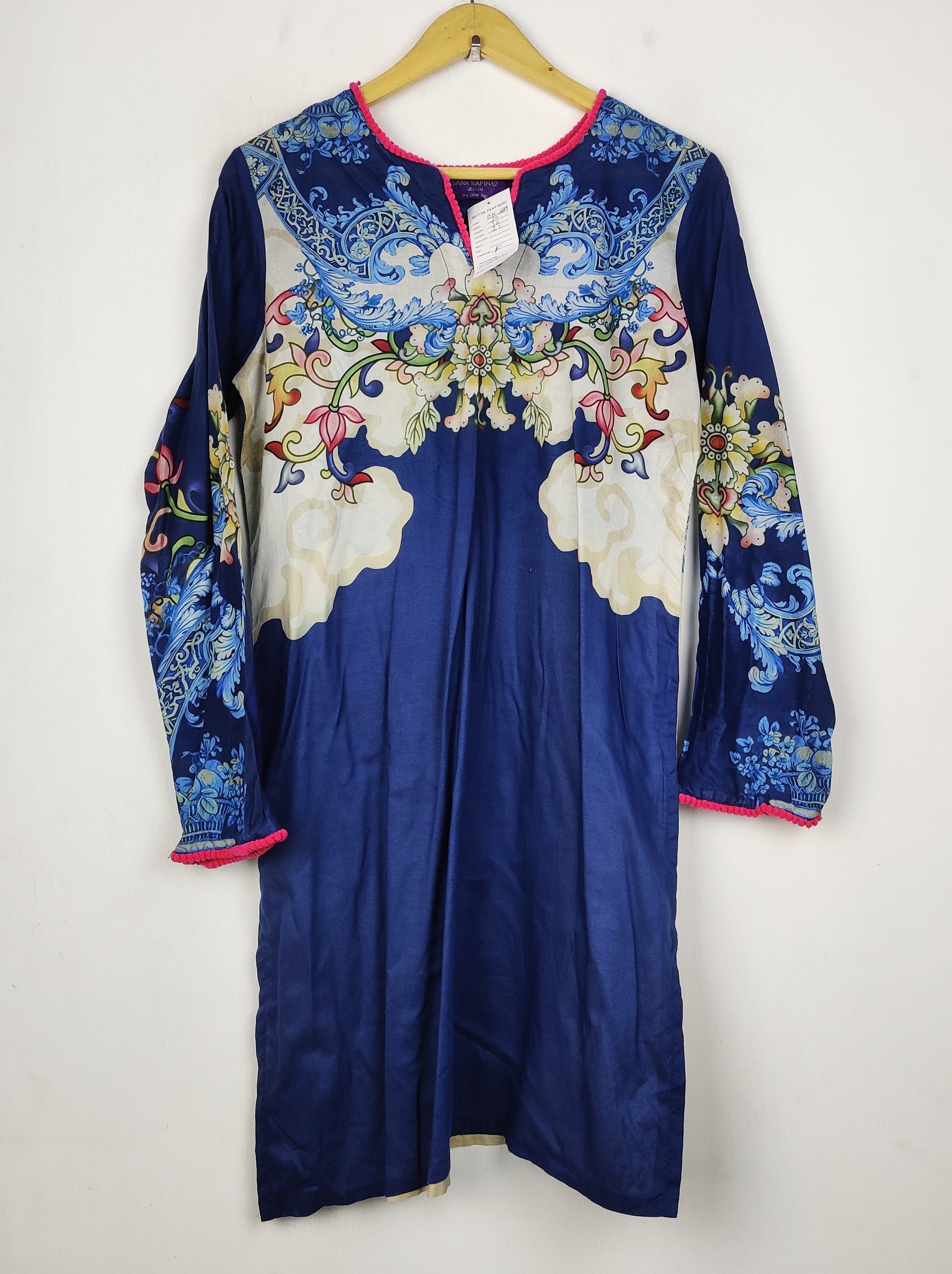 Buy online pre-used pre-loved 100% authentic & Original branded Sana Safinaz (BK-6619) available in Pakistan. Top international brands avilable.