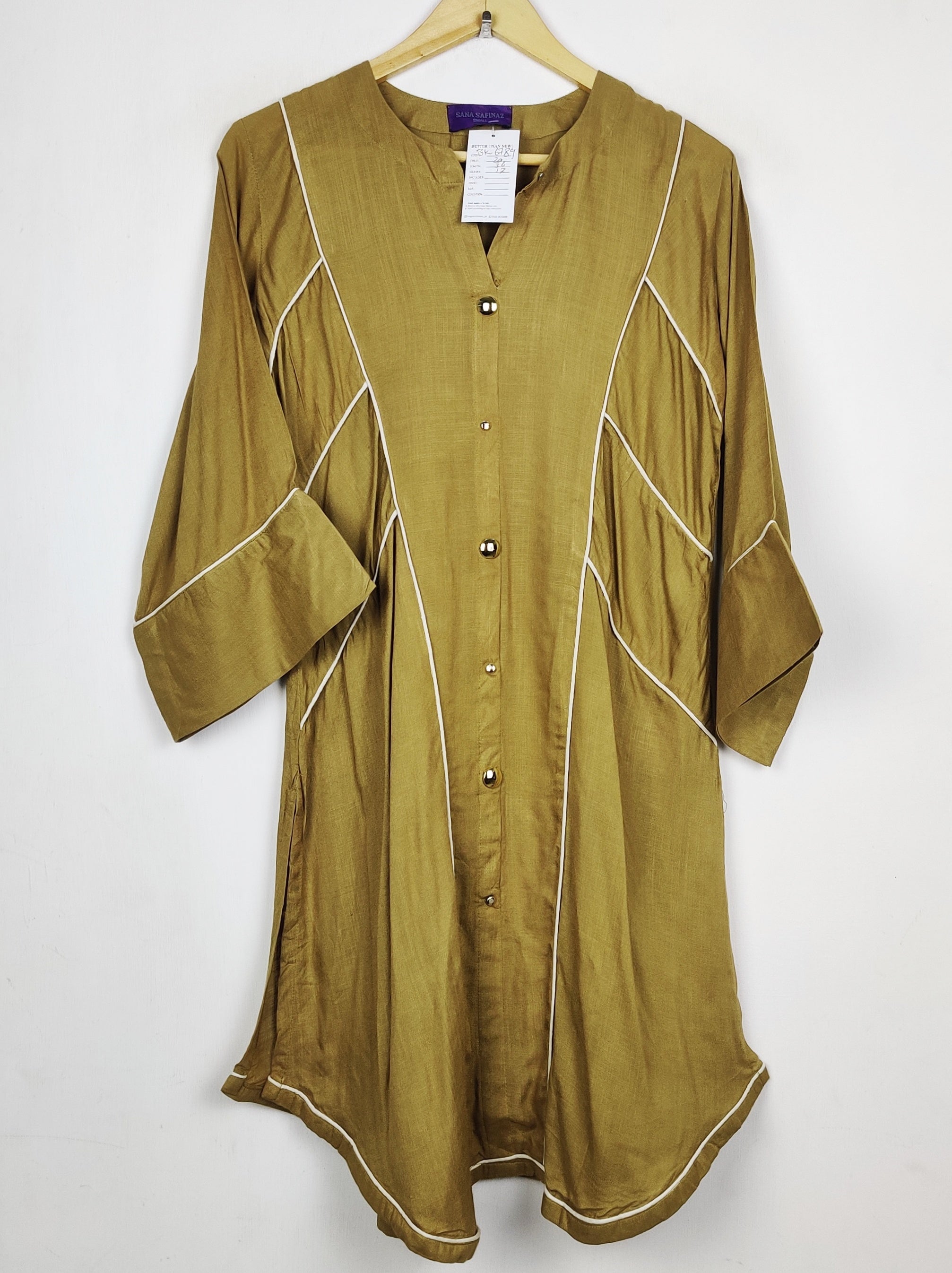 Buy online pre-used pre-loved 100% authentic & Original branded Sana Safinaz (BK-6789) available in Pakistan. Top international brands avilable.