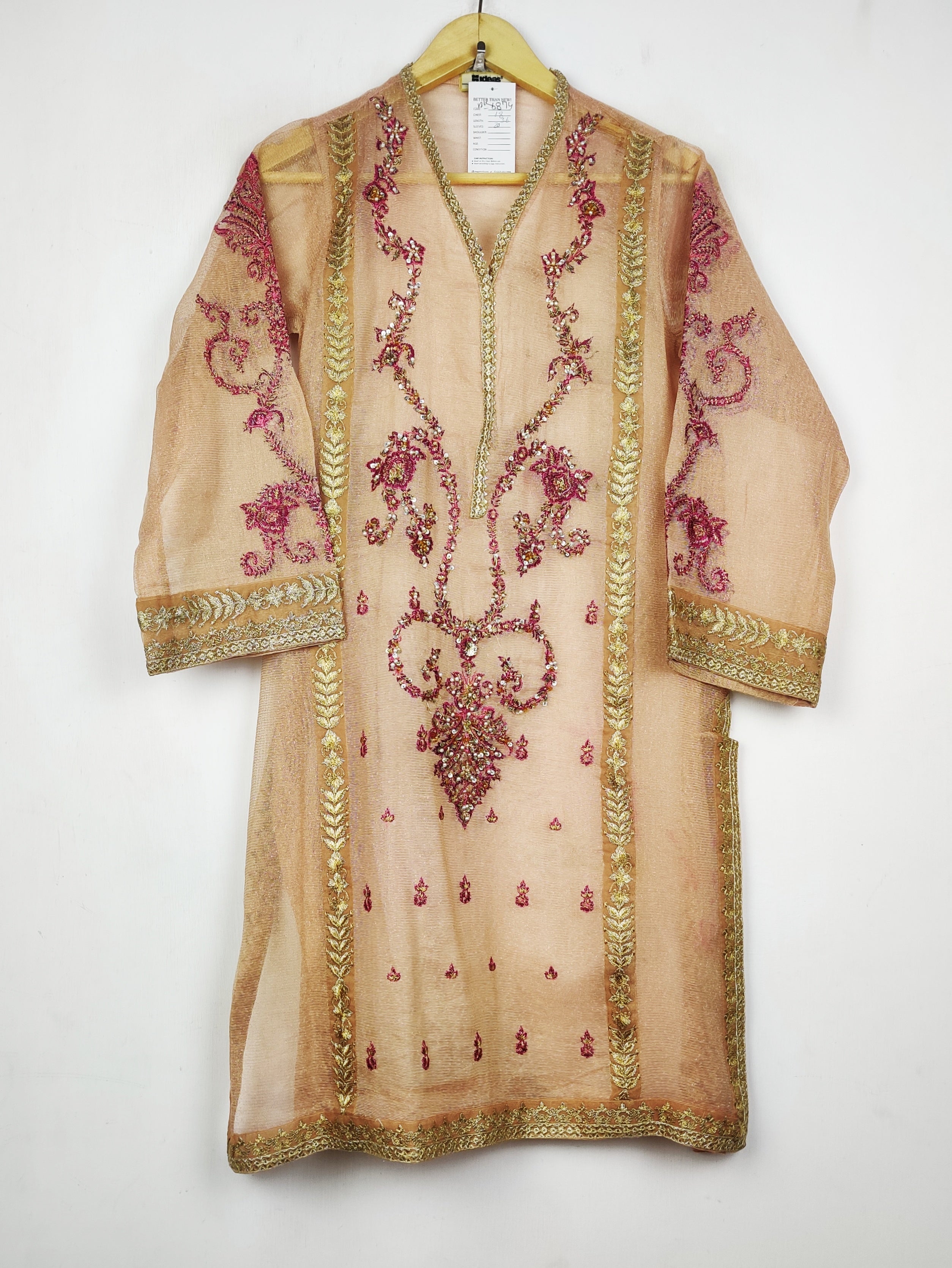 Buy online pre-used pre-loved 100% authentic & Original branded Ideas Pret (BK-6874) available in Pakistan. Top international brands avilable.