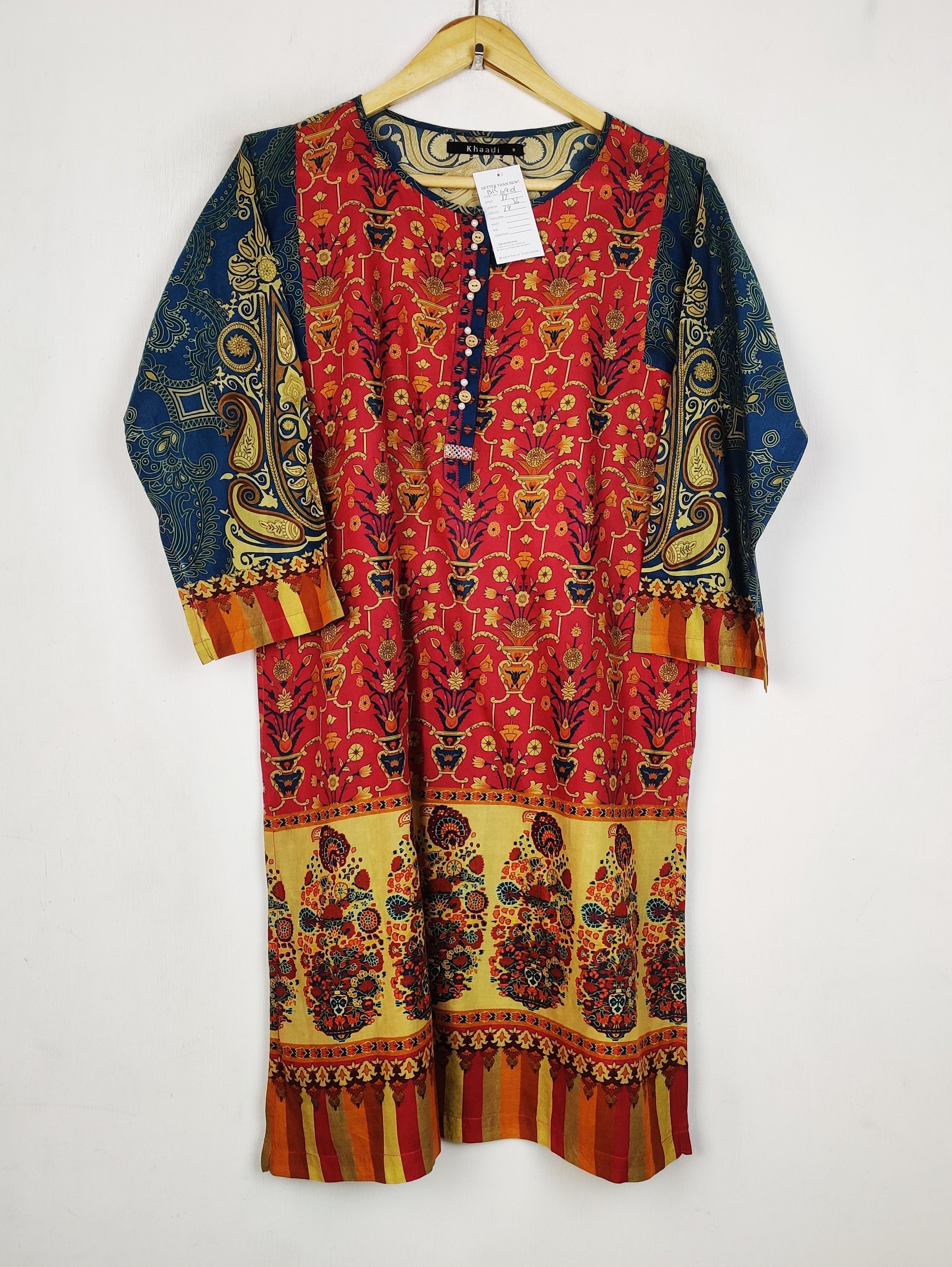 Buy online pre-used pre-loved 100% authentic & Original branded Khaadi (BK-6901) available in Pakistan. Top international brands avilable.