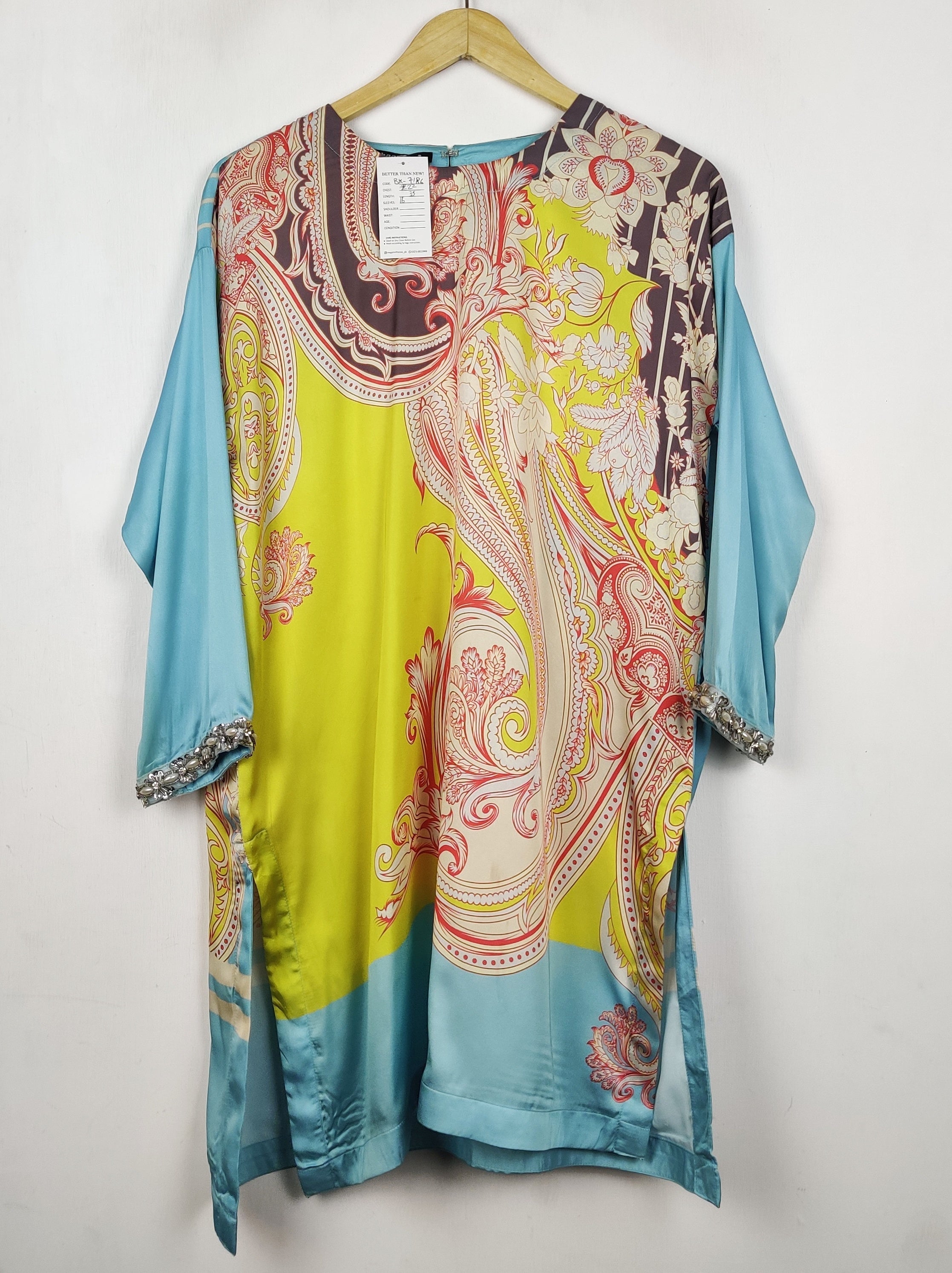 Buy online pre-used pre-loved 100% authentic & Original branded Khaadi (BK-7186) available in Pakistan. Top international brands avilable.