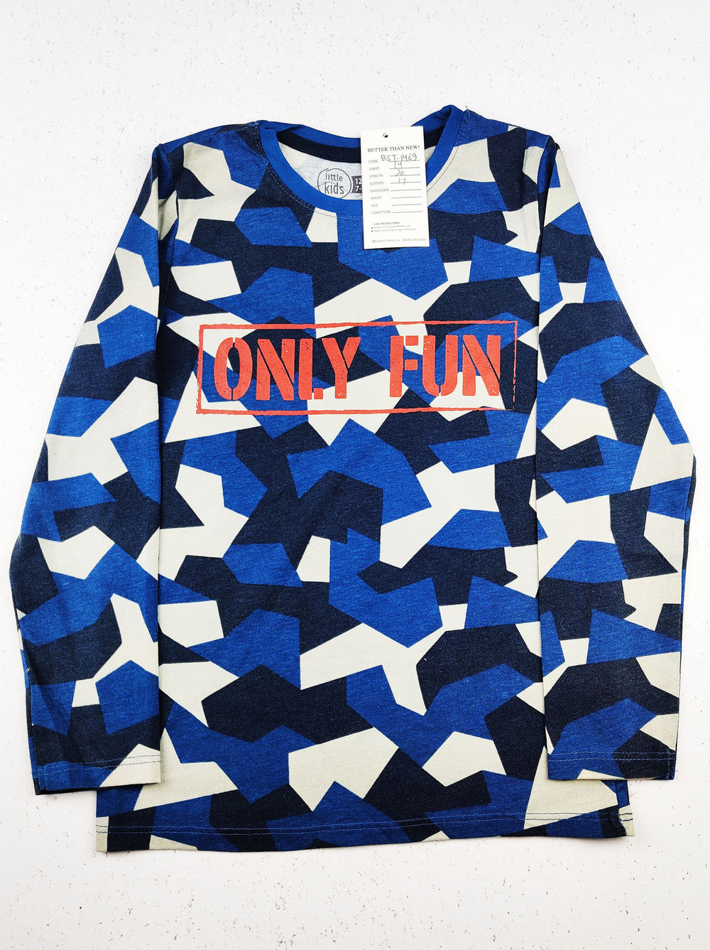 Buy online pre-used pre-loved 100% authentic & Original branded Little Kids (BST-1469) available in Pakistan. Top international brands avilable.