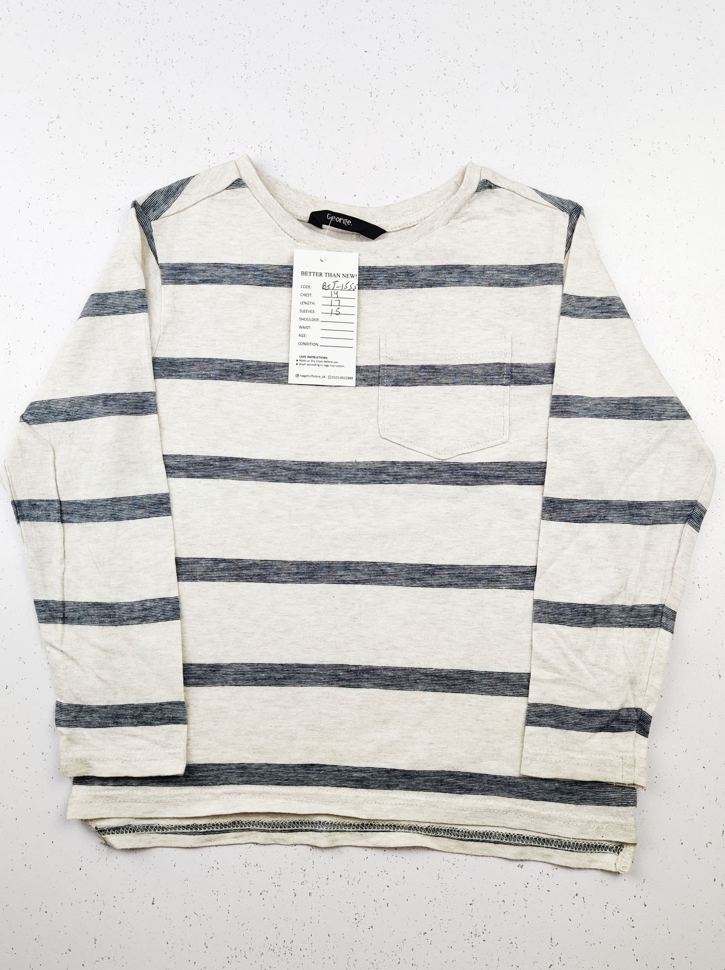 Buy online pre-used pre-loved 100% authentic & Original branded George (BST-1555) available in Pakistan. Top international brands avilable.