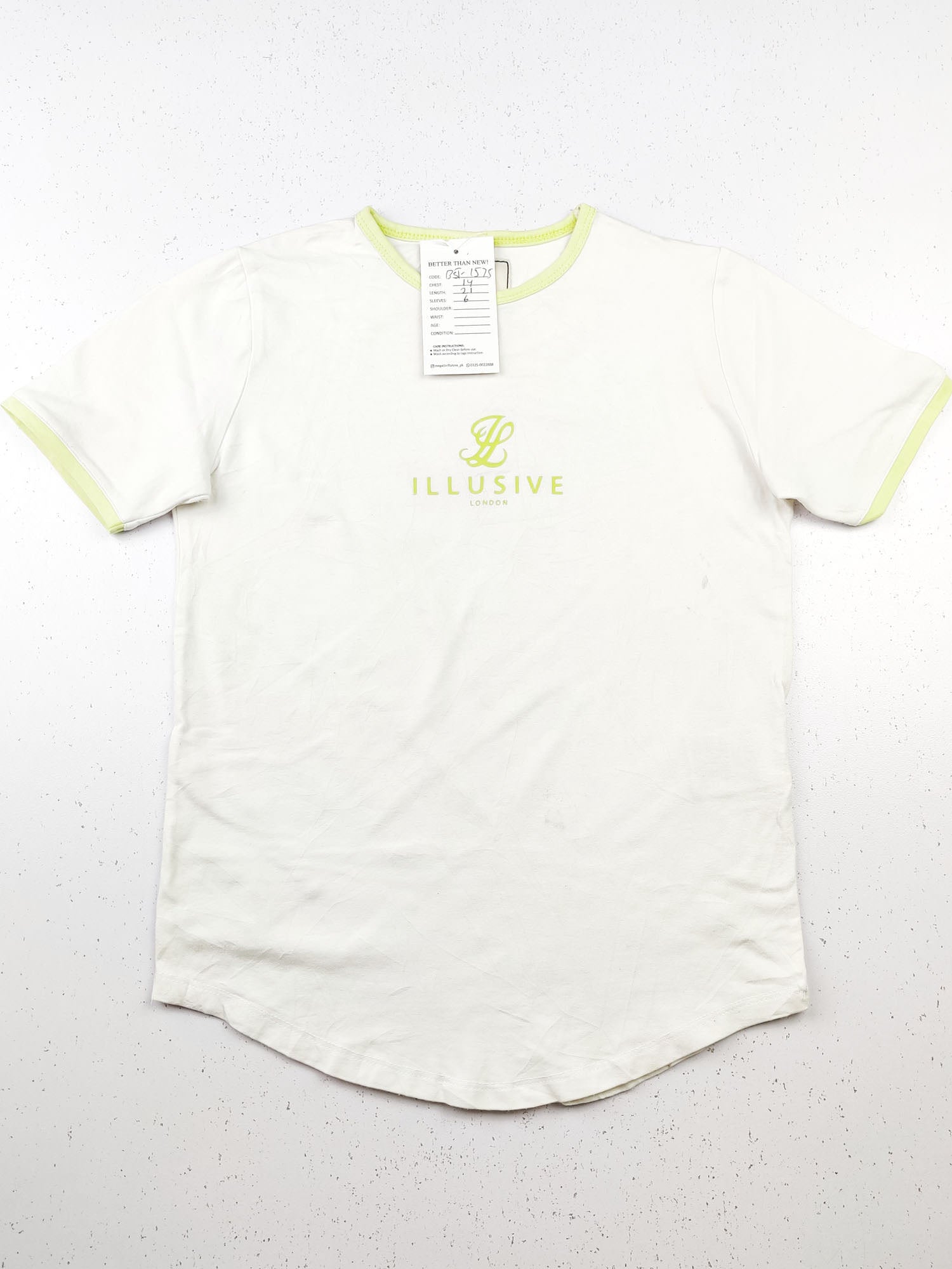 Buy online pre-used pre-loved 100% authentic & Original branded Illusive (BST-1575) available in Pakistan. Top international brands avilable.