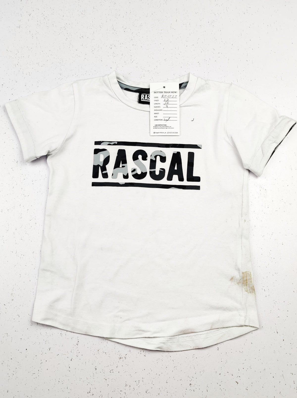 Buy online pre-used pre-loved 100% authentic & Original branded Rascal (BST-1723) available in Pakistan. Top international brands avilable.