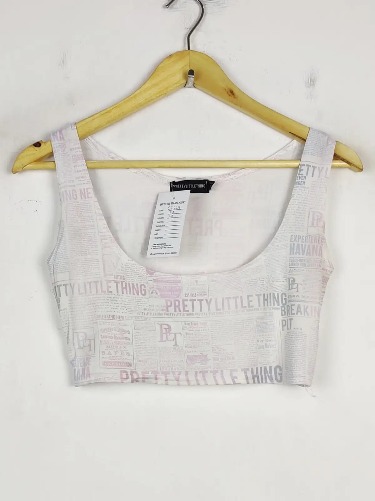 Buy online pre-used pre-loved 100% authentic & Original branded Prettylittlething (CT-2211) available in Pakistan. Top international brands avilable.
