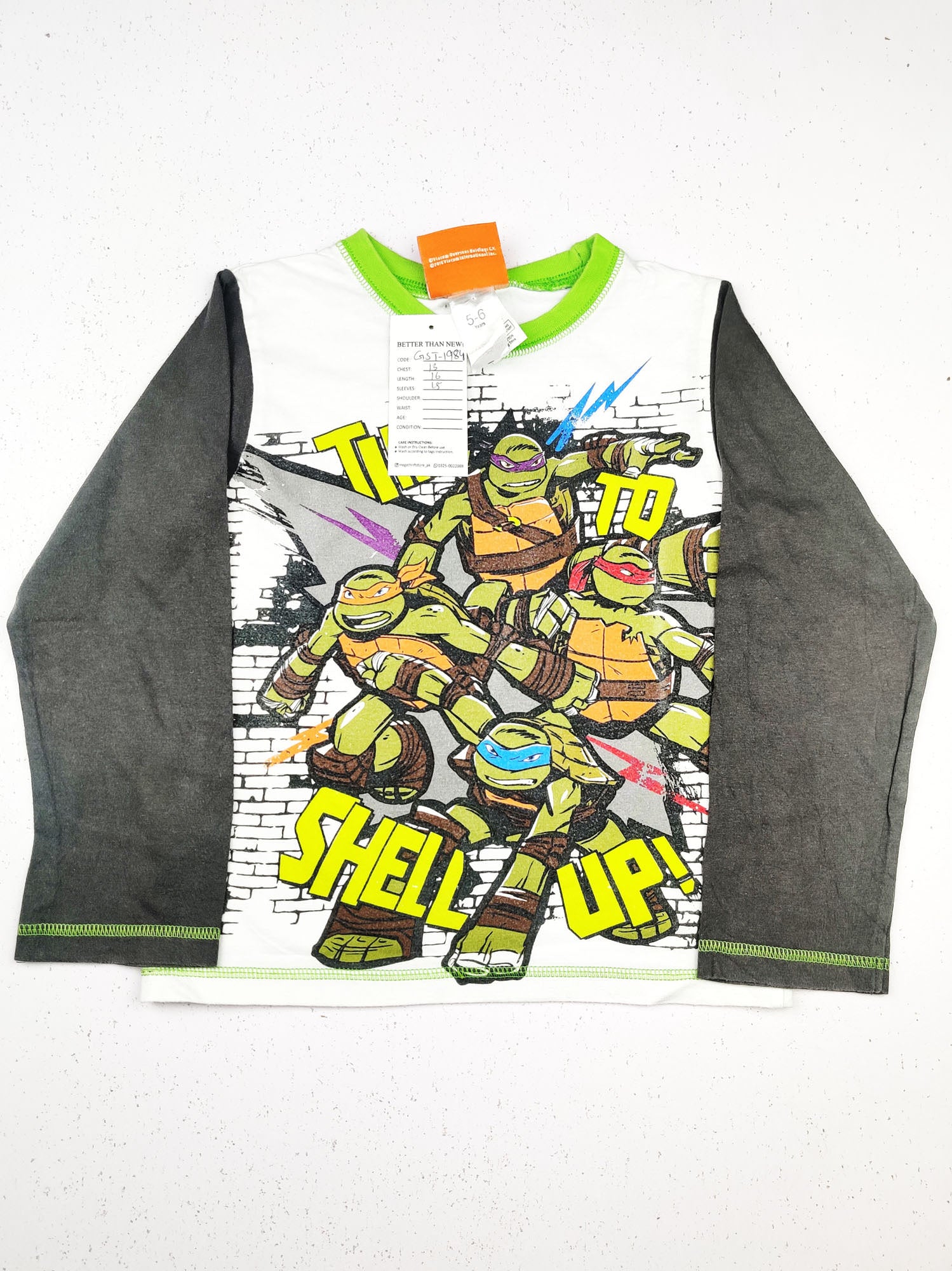 Buy online pre-used pre-loved 100% authentic & Original branded Nickelodeon (GST-1984) available in Pakistan. Top international brands avilable.