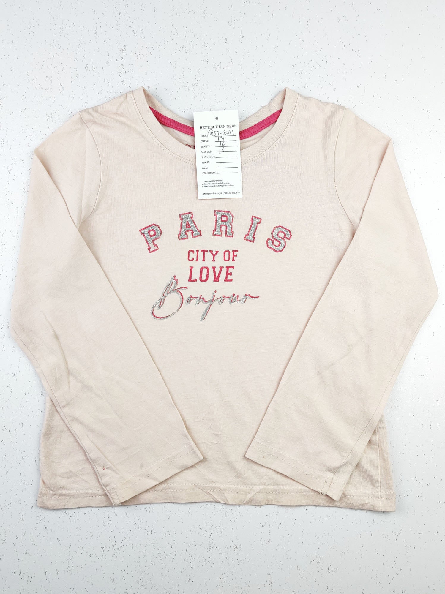 Buy online pre-used pre-loved 100% authentic & Original branded Primark (GST-2011) available in Pakistan. Top international brands avilable.