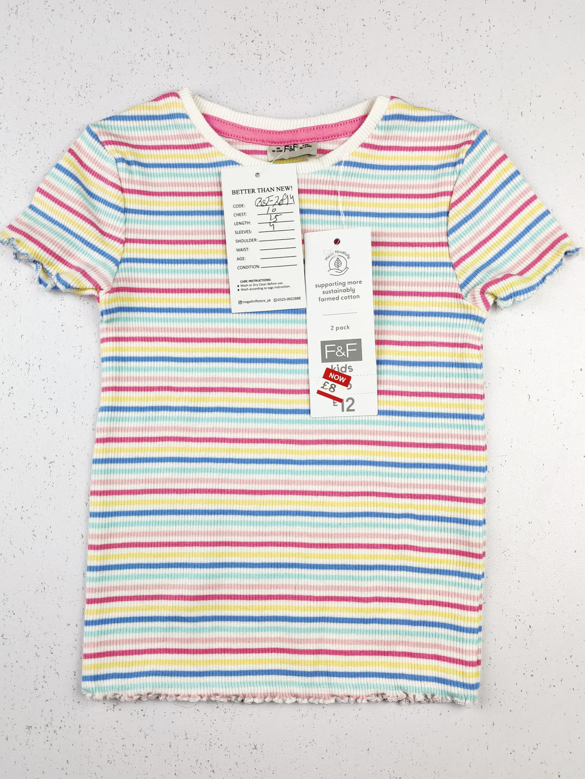 Buy online pre-used pre-loved 100% authentic & Original branded F&F (GST-2094) available in Pakistan. Top international brands avilable.